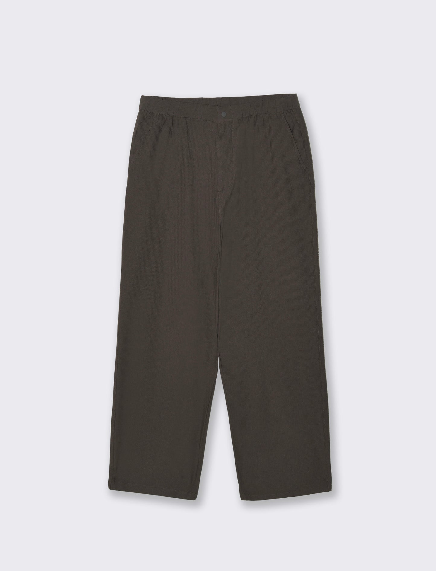 Pantaloni jogger in tessuto jacquard - Moro