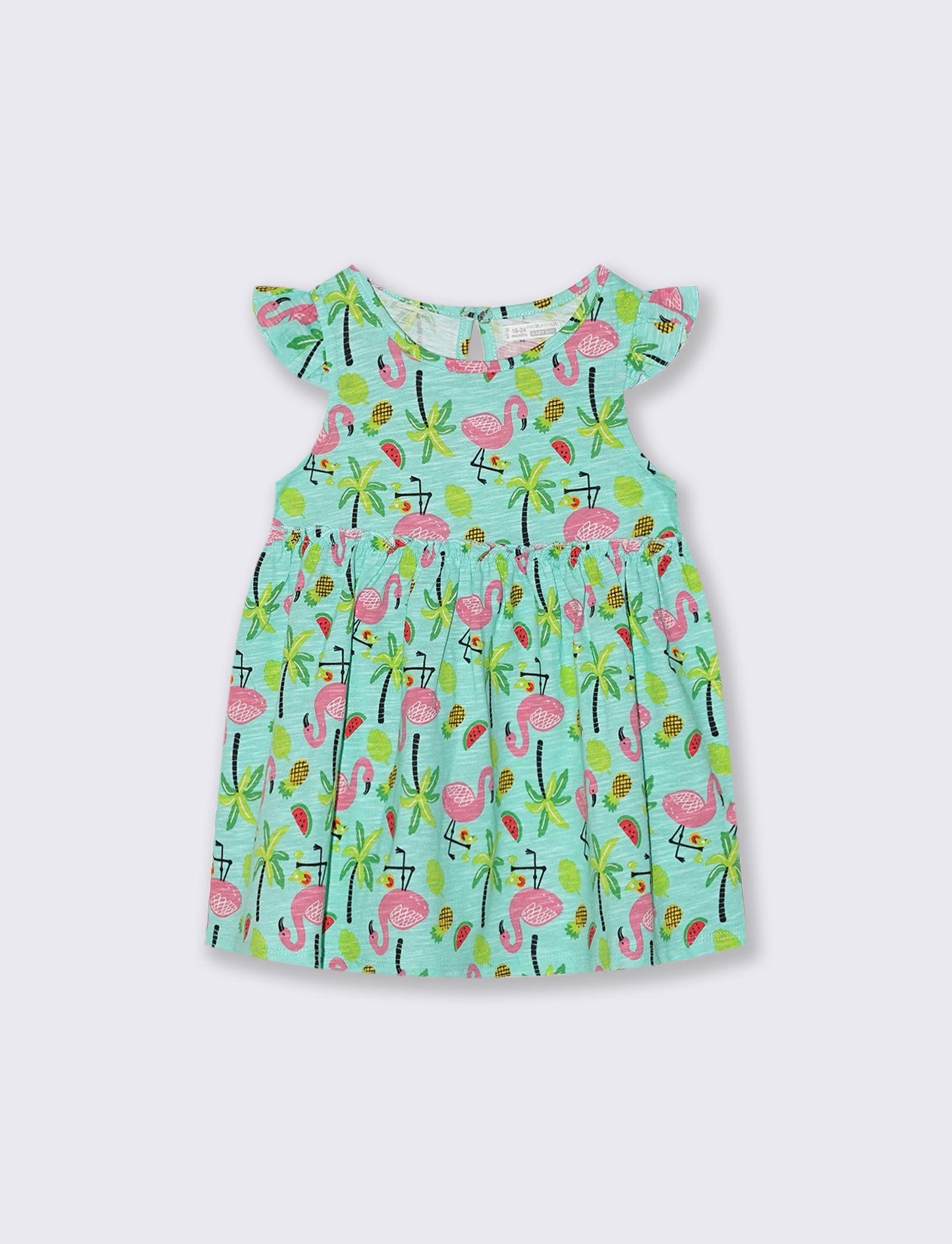 Abito a fantasia - Verde