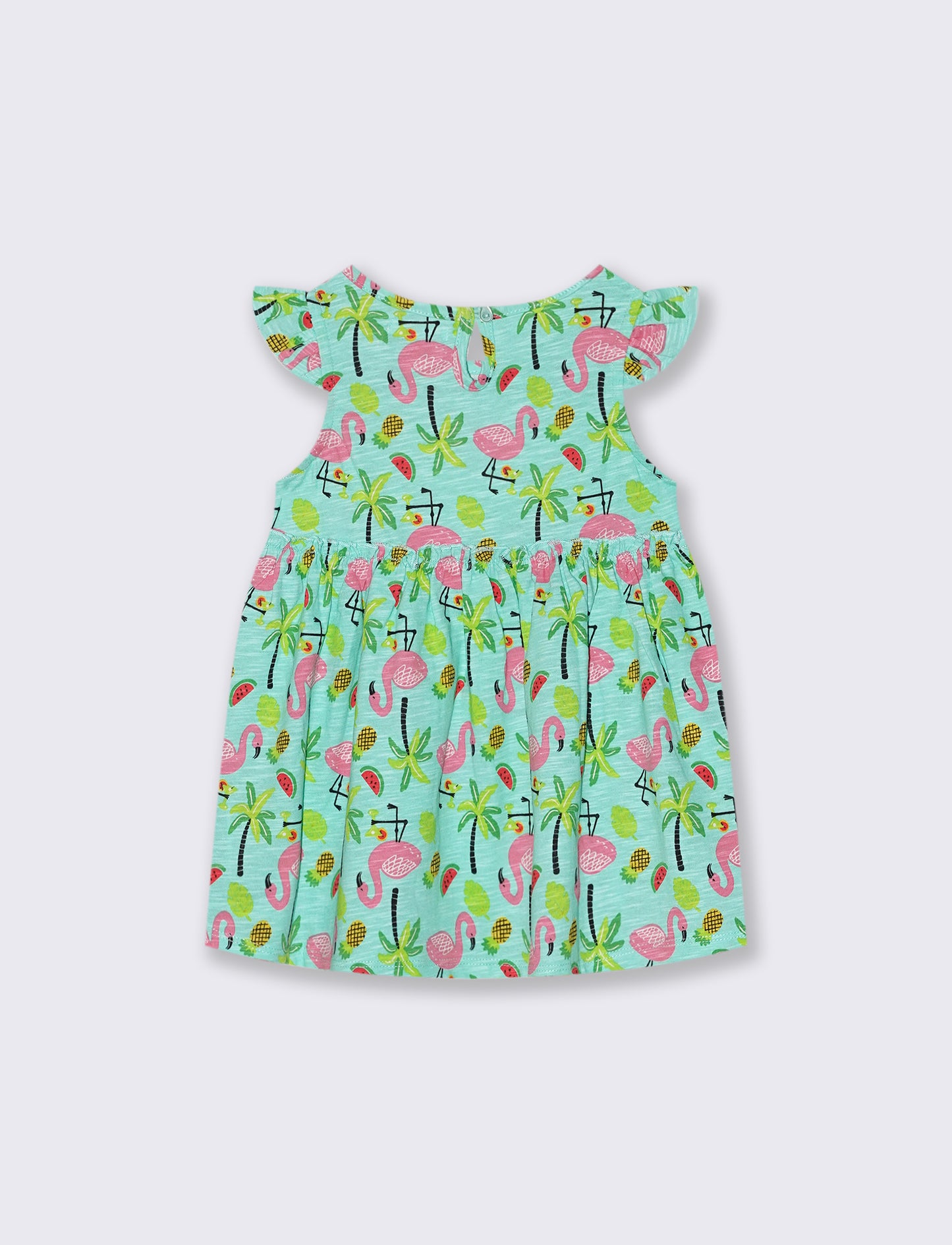 Abito a fantasia - Verde