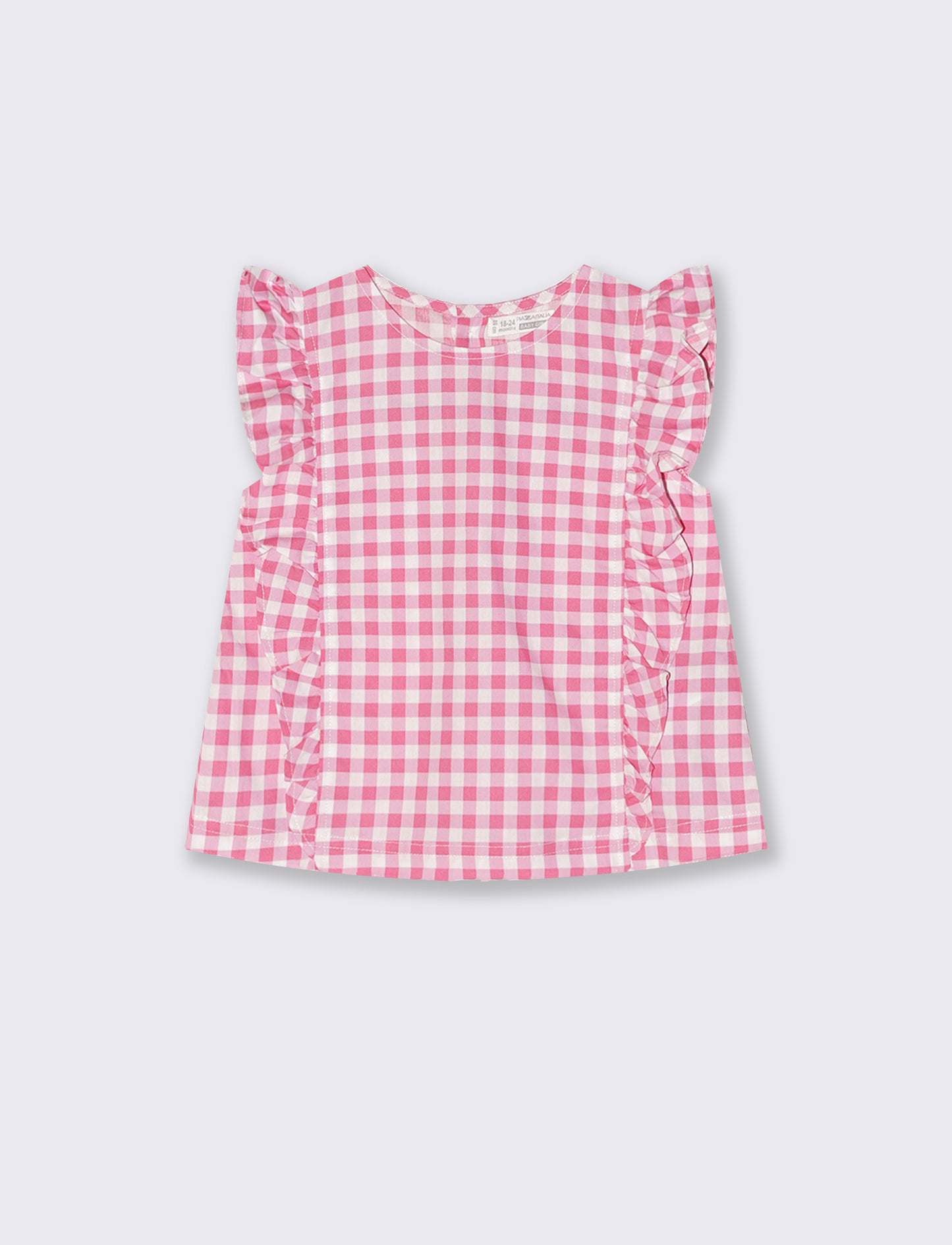 Camicia in popeline: casual e versatile - Rosa big bubble