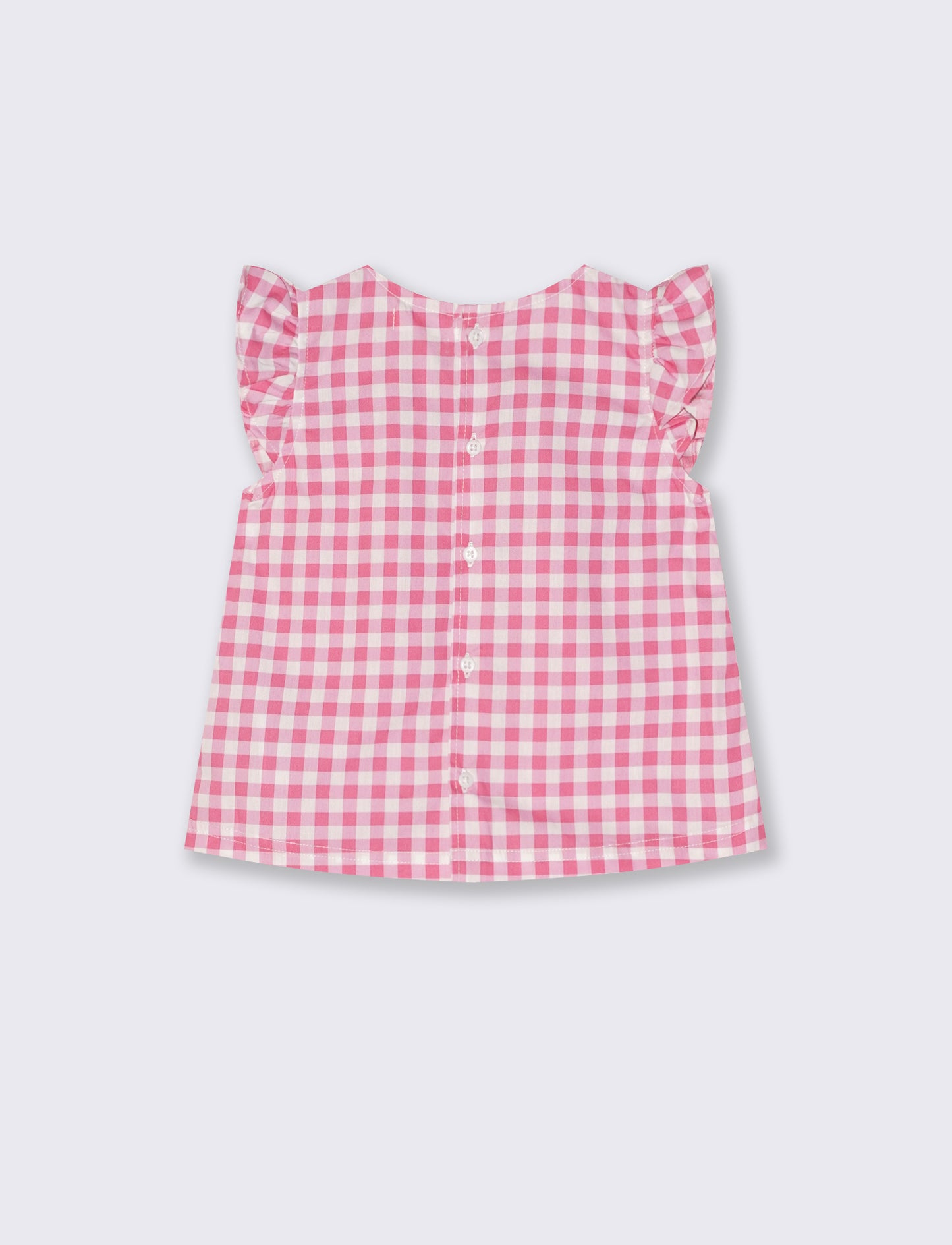 Camicia in popeline: casual e versatile - Rosa big bubble