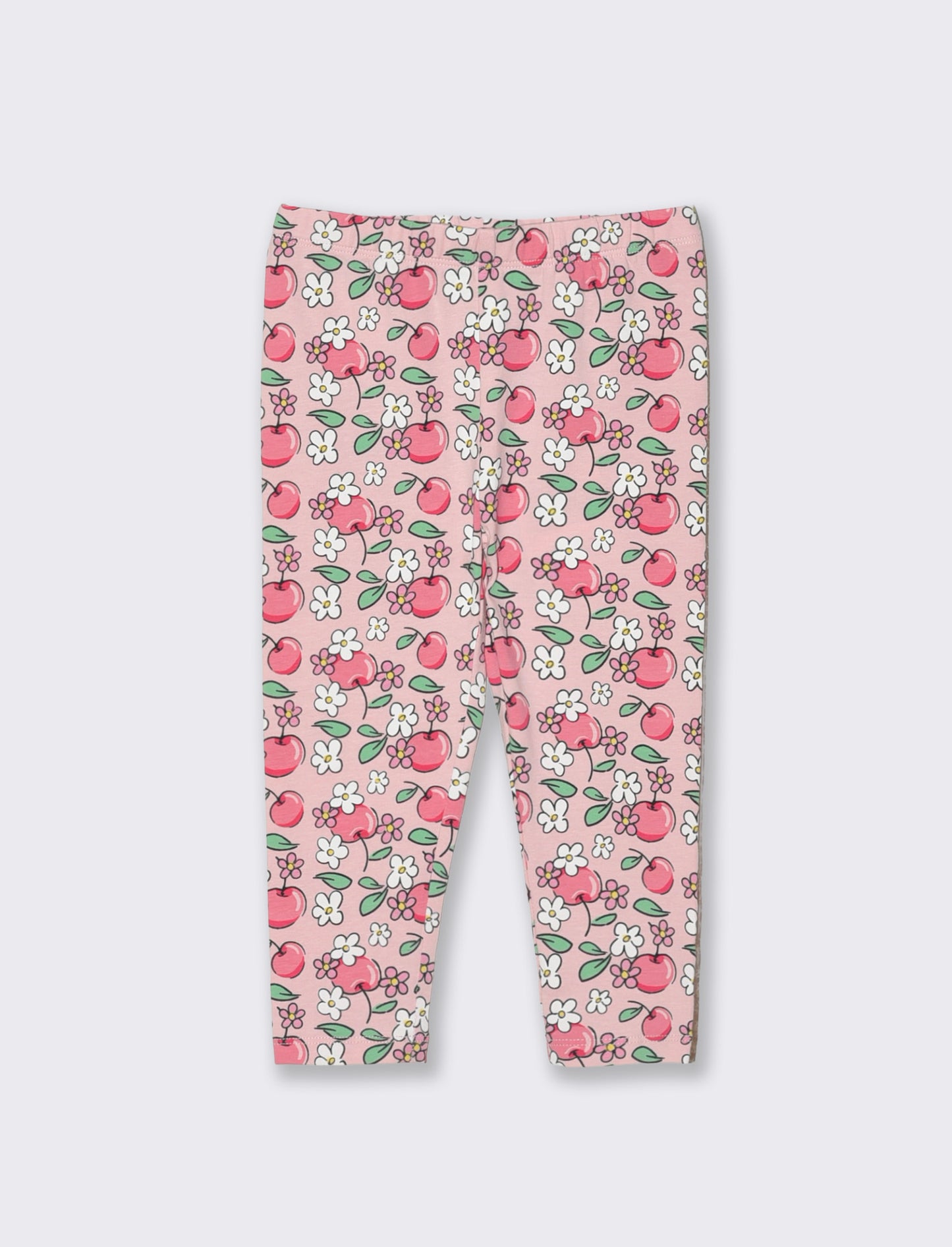 Leggings a fantasia in jersey elastico - Rosa