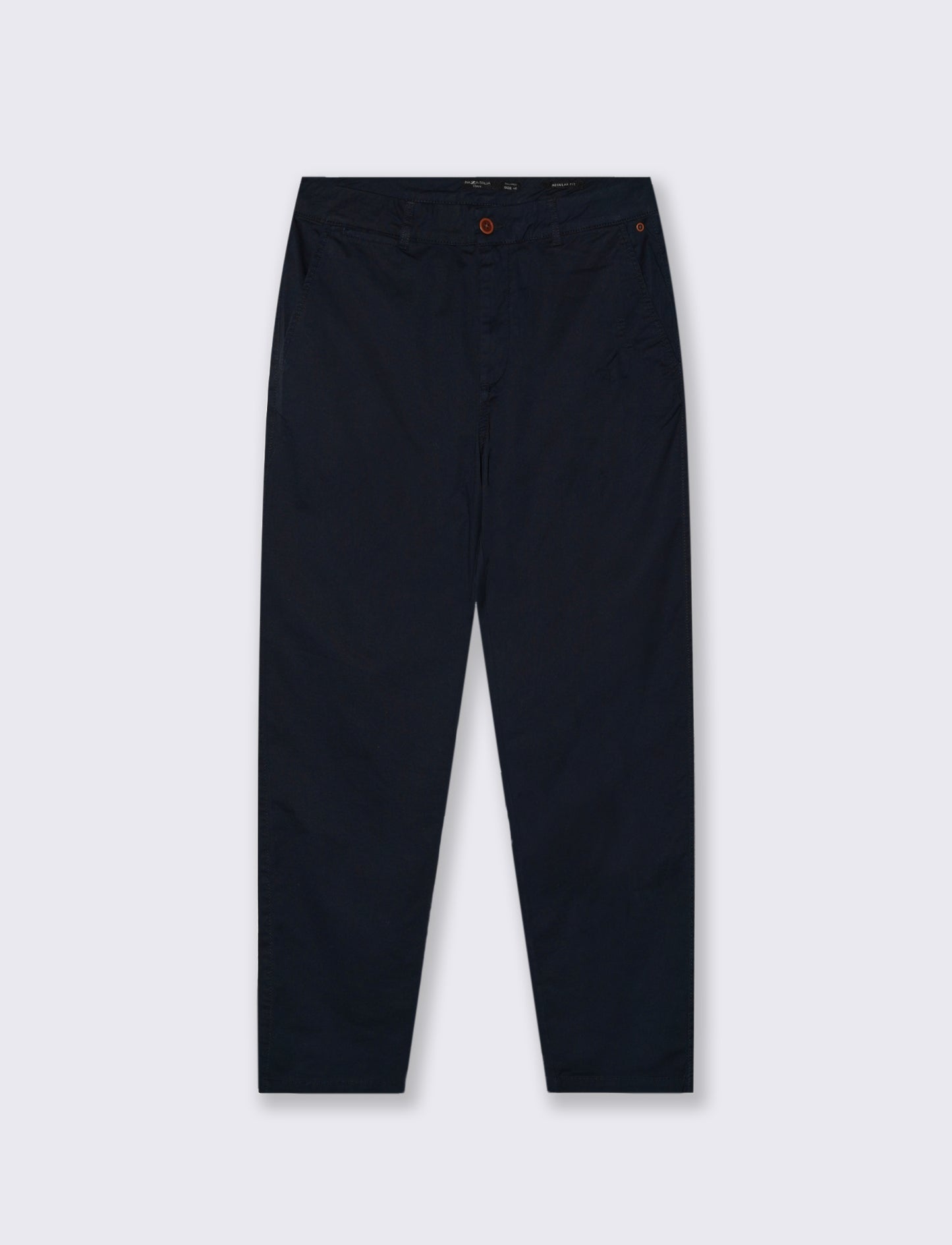 Pantaloni Chino Comfort Regular Fit - Blu