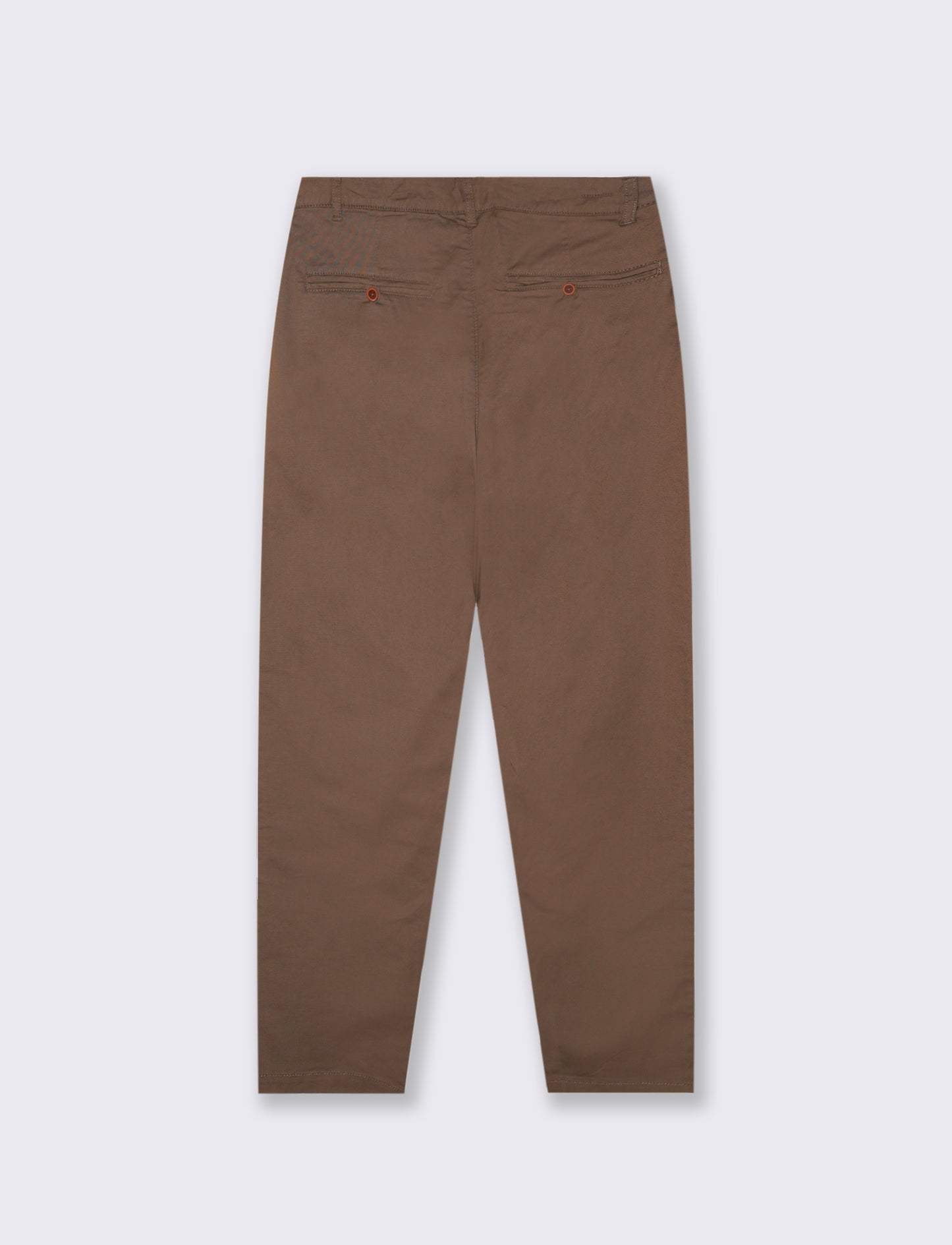 Pantaloni Chino Comfort Regular Fit - Grigio fango