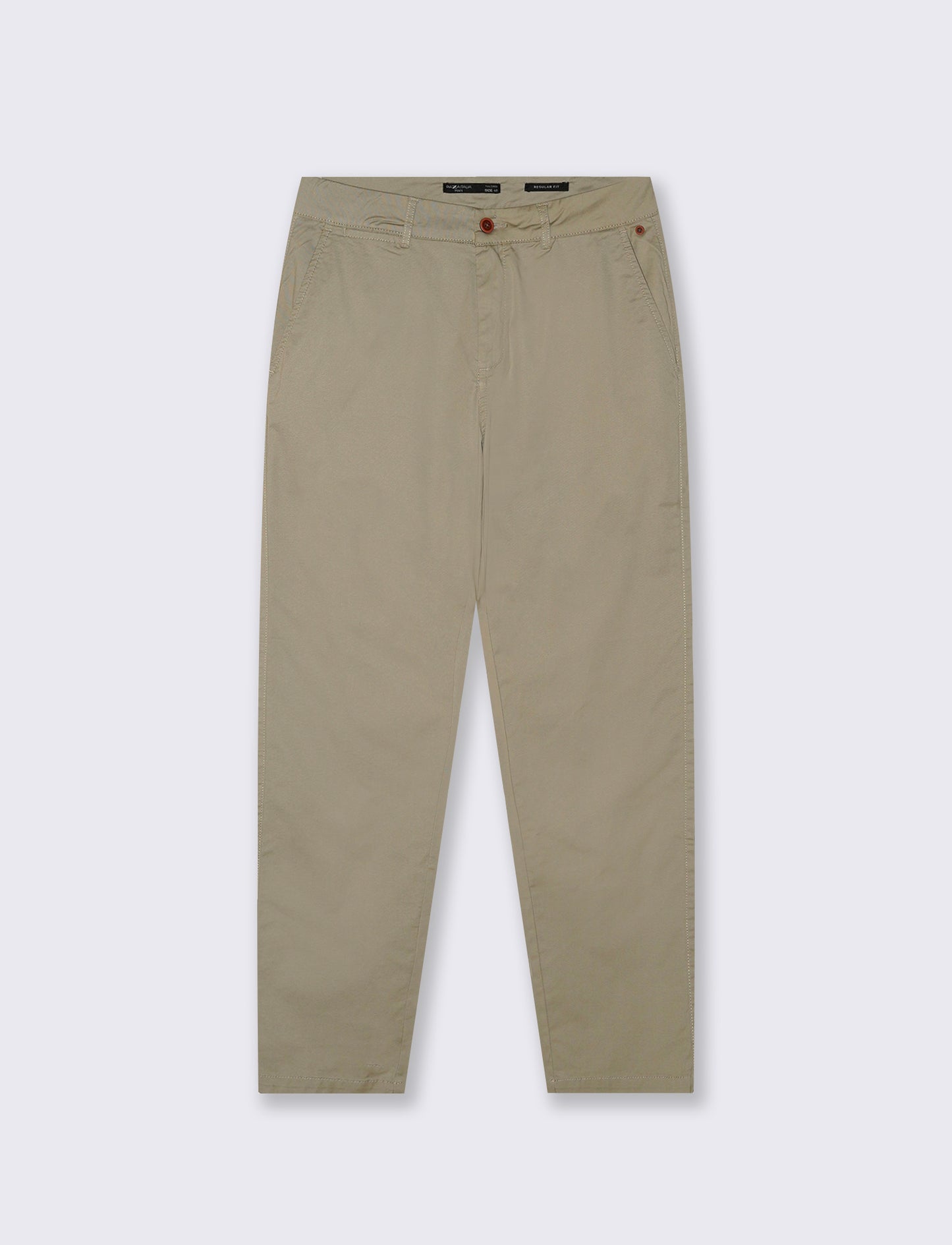 Pantaloni Chino Comfort Regular Fit - Verde salvia