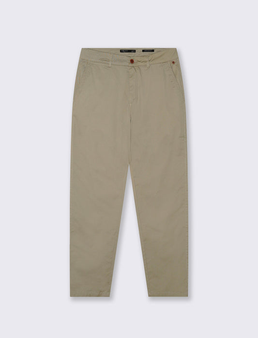 Pantaloni Chino Comfort Regular Fit - Verde salvia