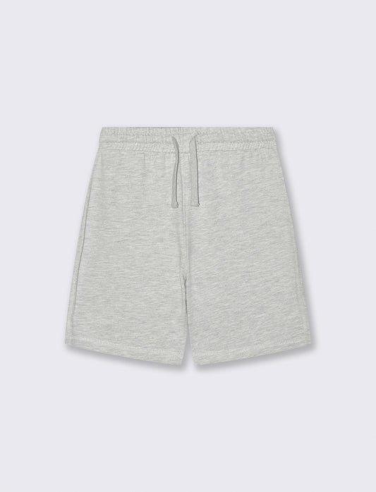 Bermuda in felpa leggeri e versatili - Grigio mel.