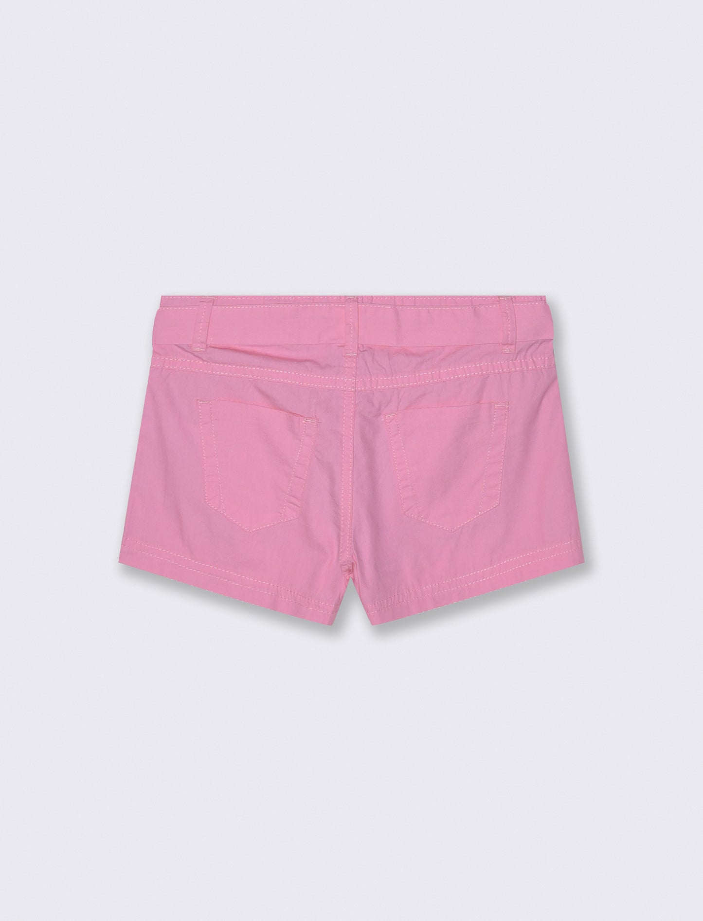 Pantaloncino cinque tasche da bambina - Rosa