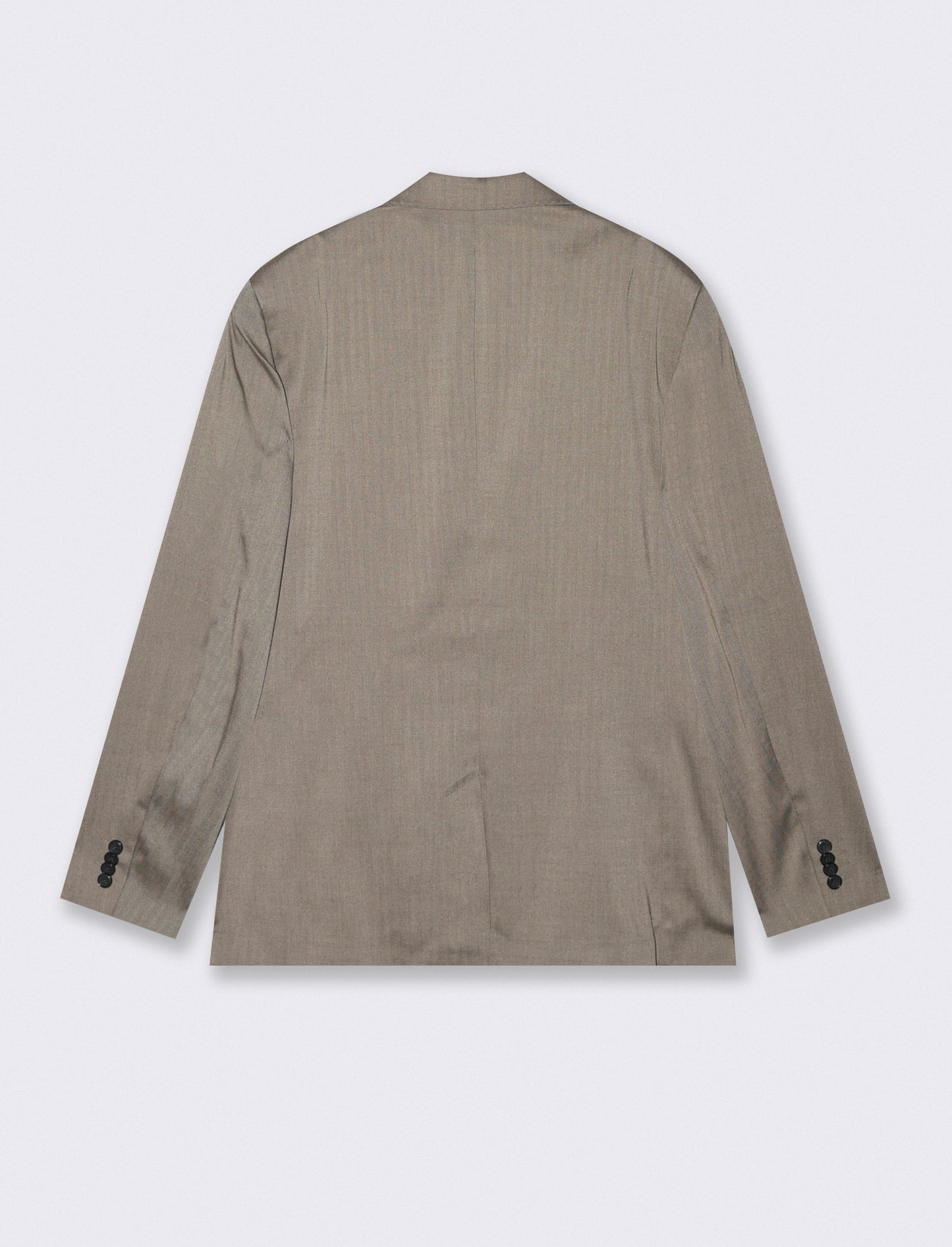 Elegant herringbone formal blazer - Grey