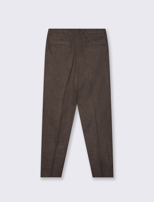 Pantaloni Formal Fit con Tasche Dettagliate - Moro