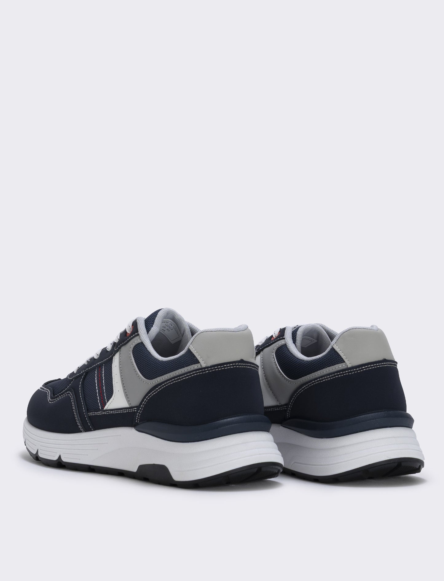 Men's Casual Sneakers in Fabric and Polyurethane - Blue