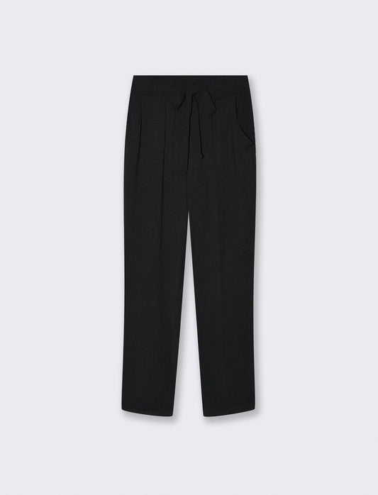 Pantalone con fusciacca - Nero