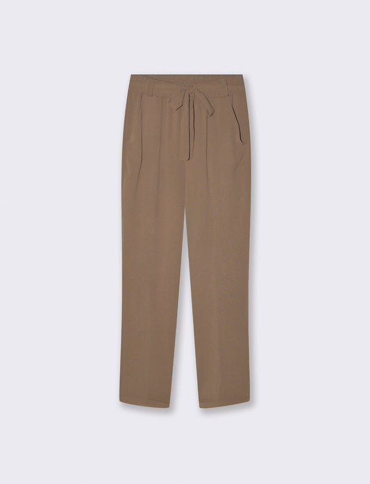 Pantalone con fusciacca - Cacao