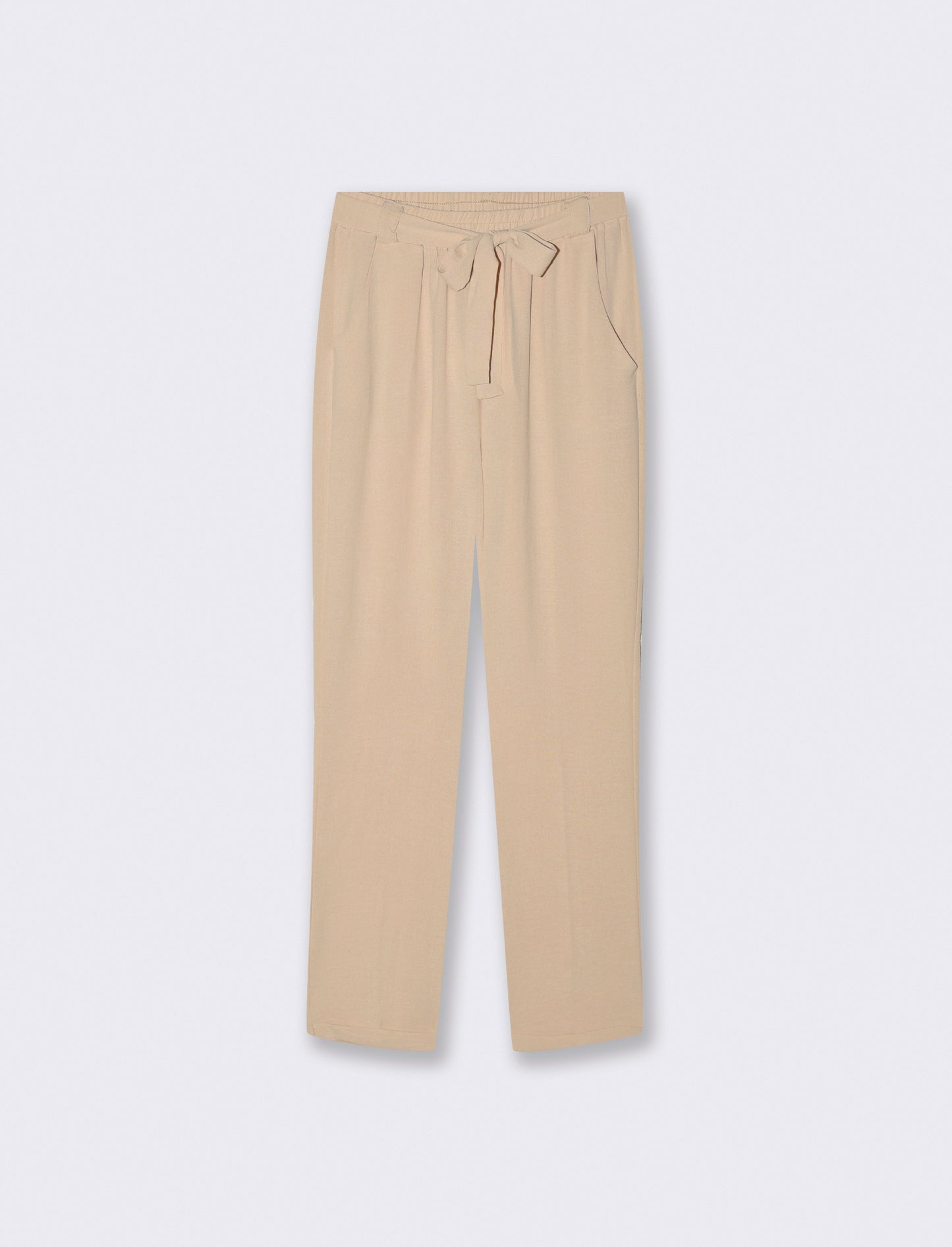Pantalone con fusciacca - Beige