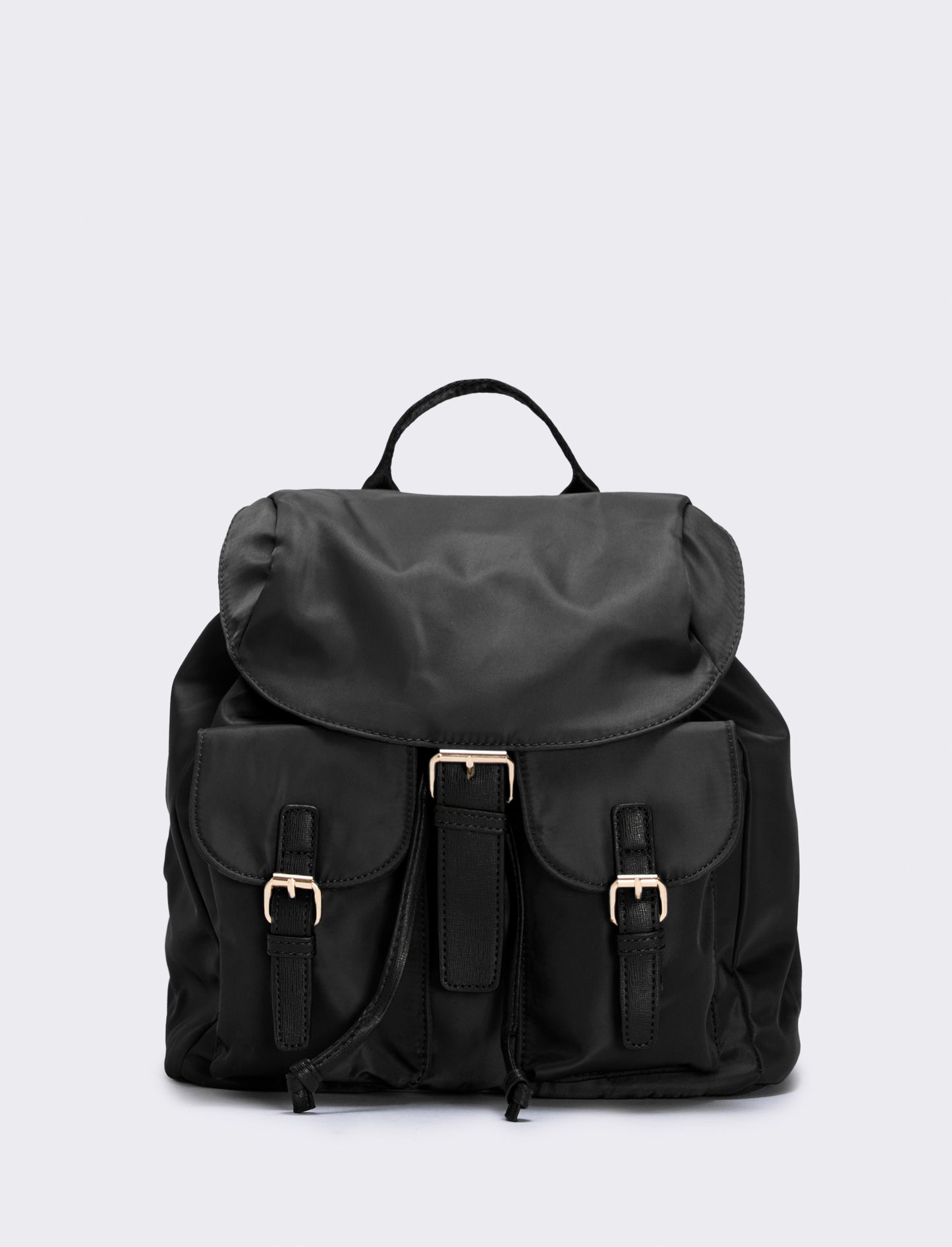 Zaino donna in nylon - Nero