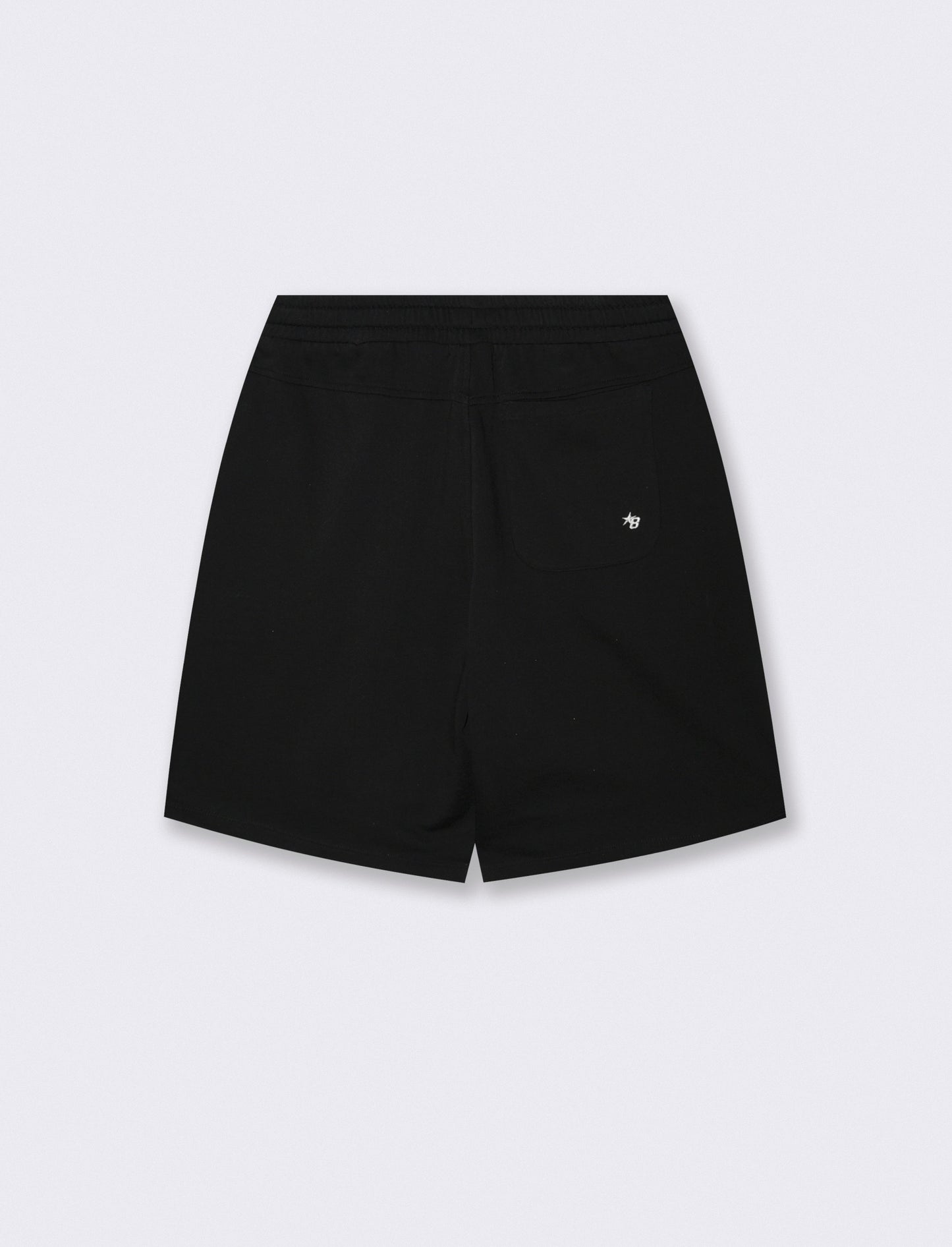 Bermuda Skater with Jogger Waistband - Black