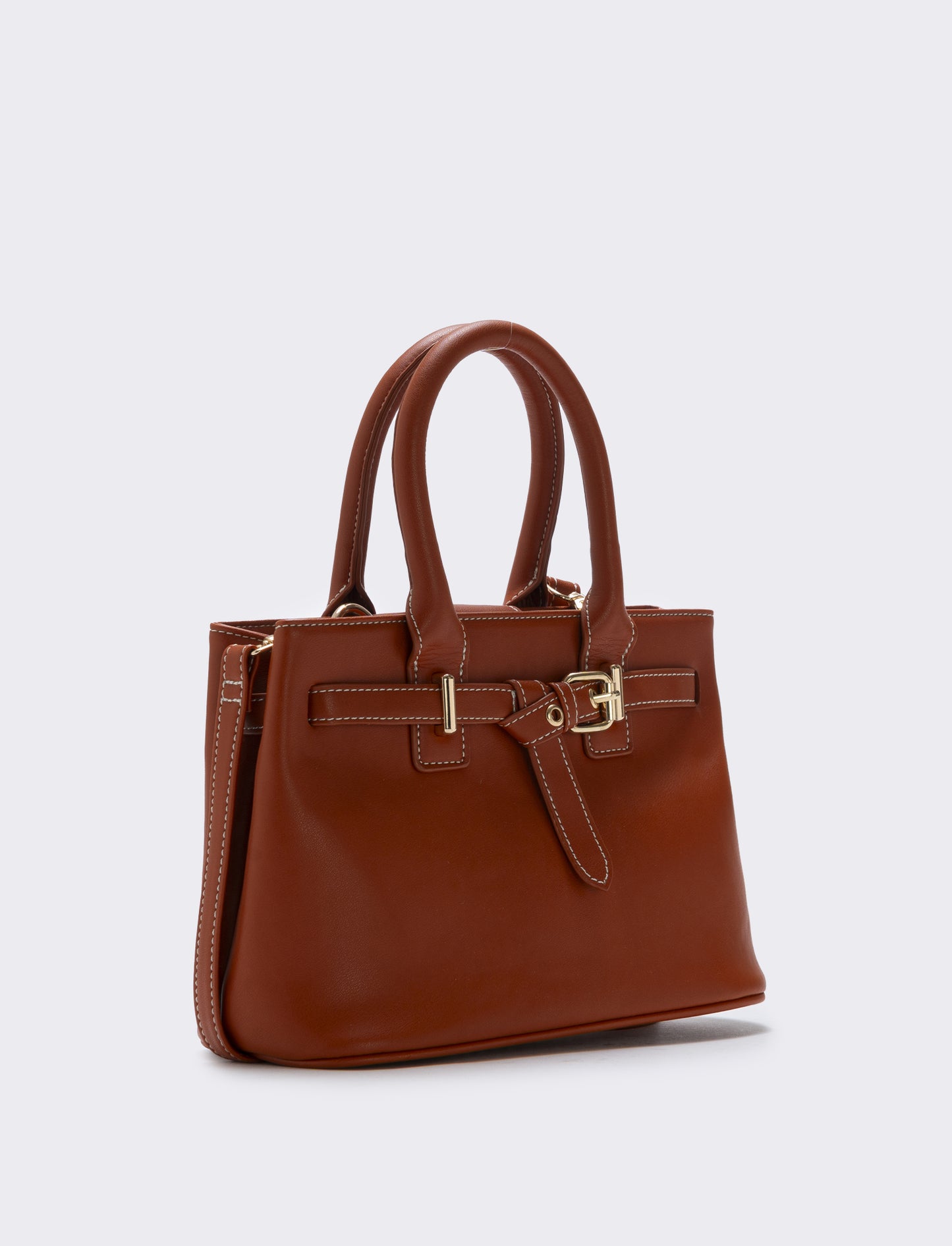 Borsa a mano con fibbia elegante e pratica - Arancio