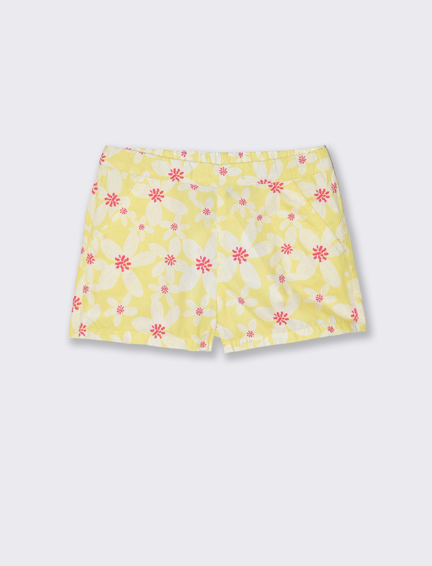 Short in popeline estivi e colorati - Giallo