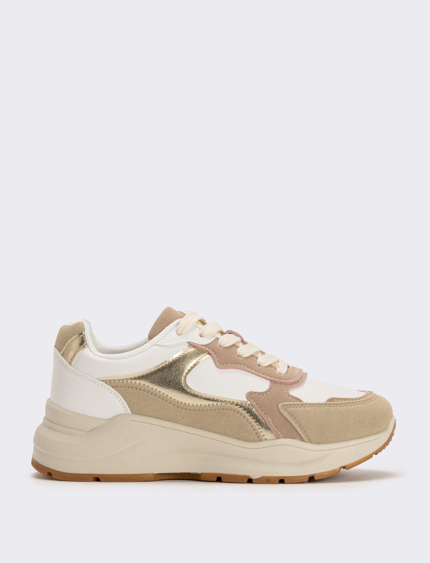 Sneakers bianche da con riporti - Bianco