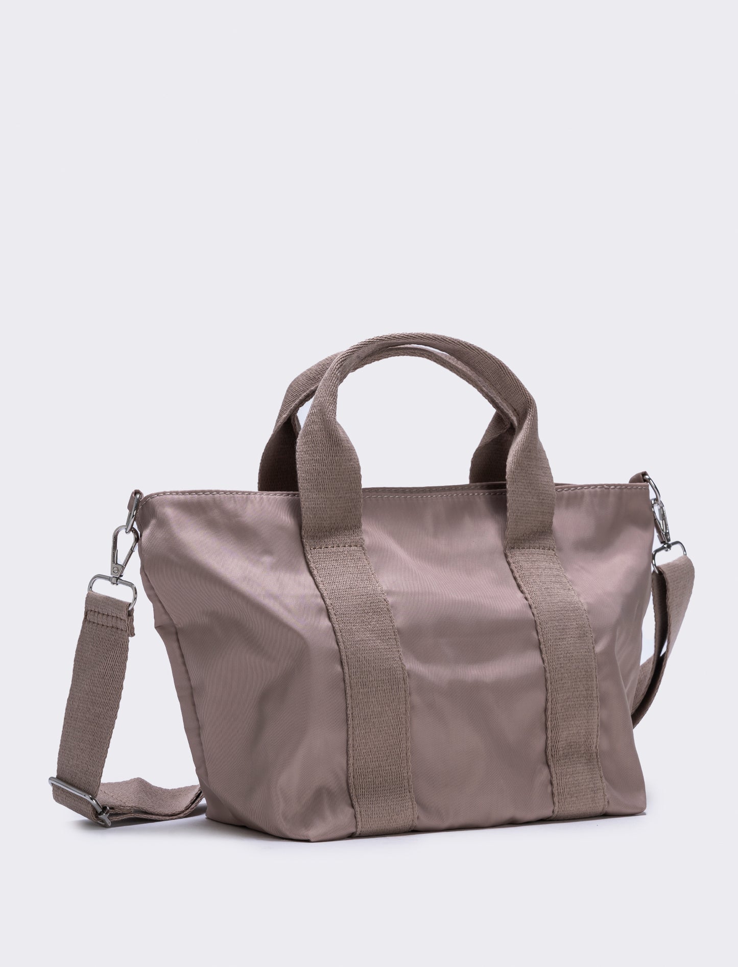 Borsa piccola in nylon - Beige