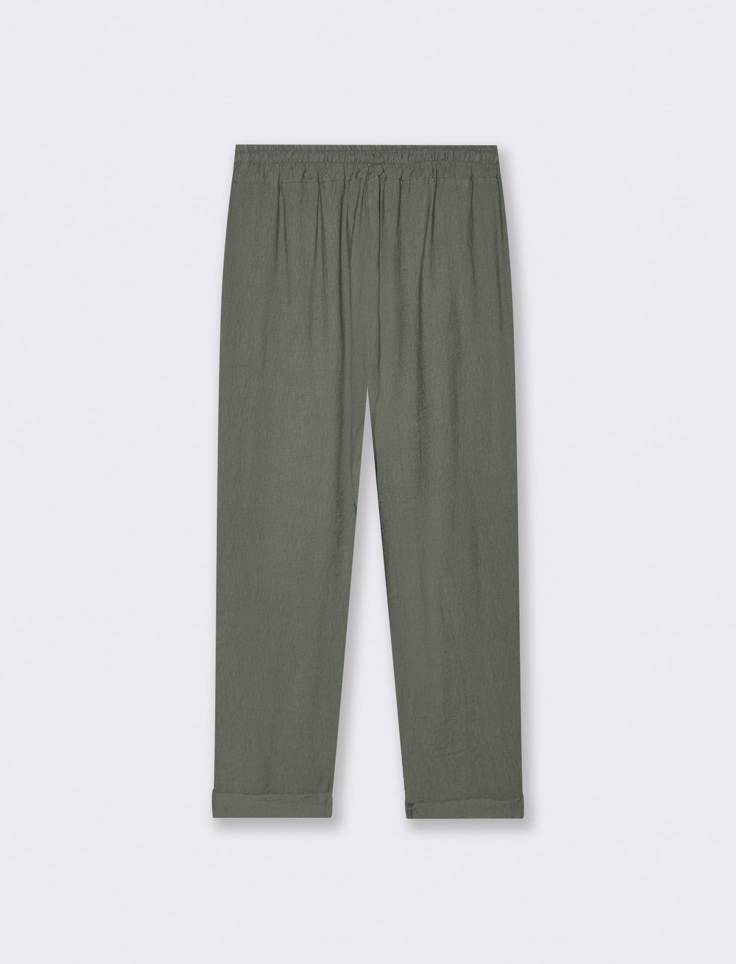 Pantalone con tasche a toppe ed elastico in vita - Ve.milit.