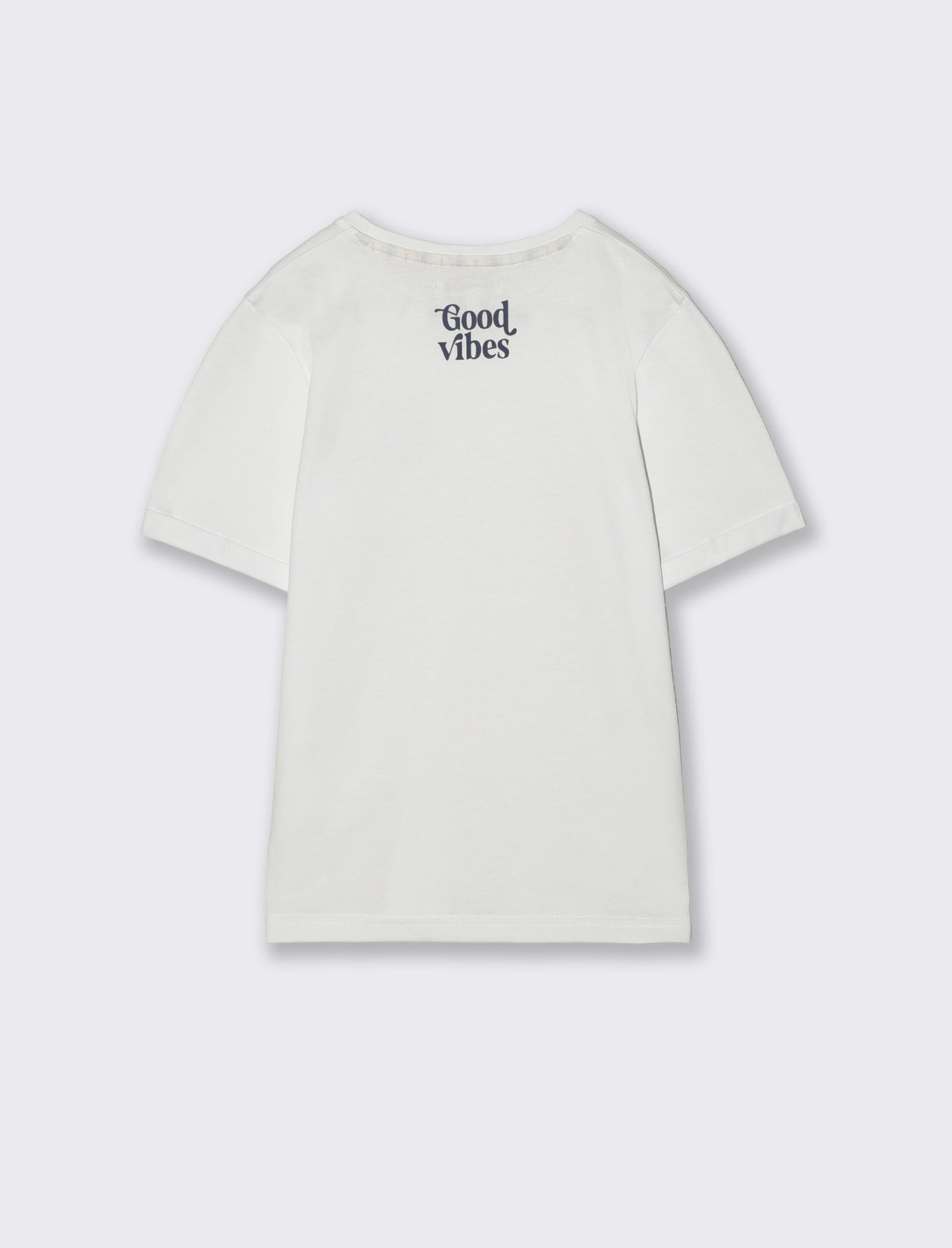 T-Shirt con Taschino e Stile Unico - Bianco