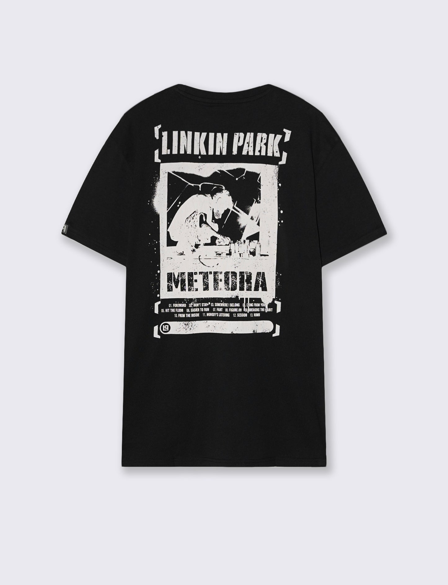 T-shirt Linkin Park con stampa esclusiva - Nero