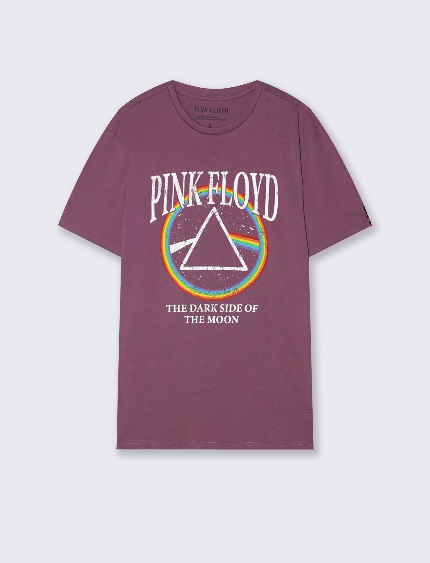T-shirt Pink Floyd con stampa esclusiva - Viola