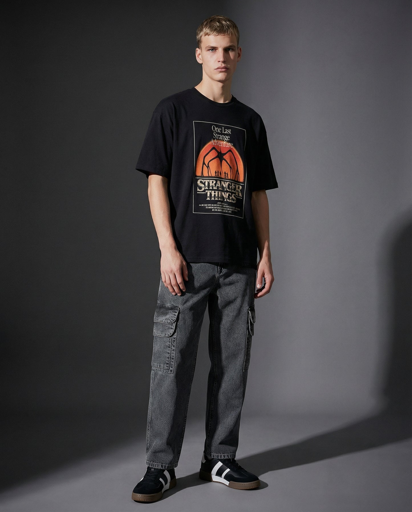 T-shirt Stranger Things con stampa esclusiva - var 1