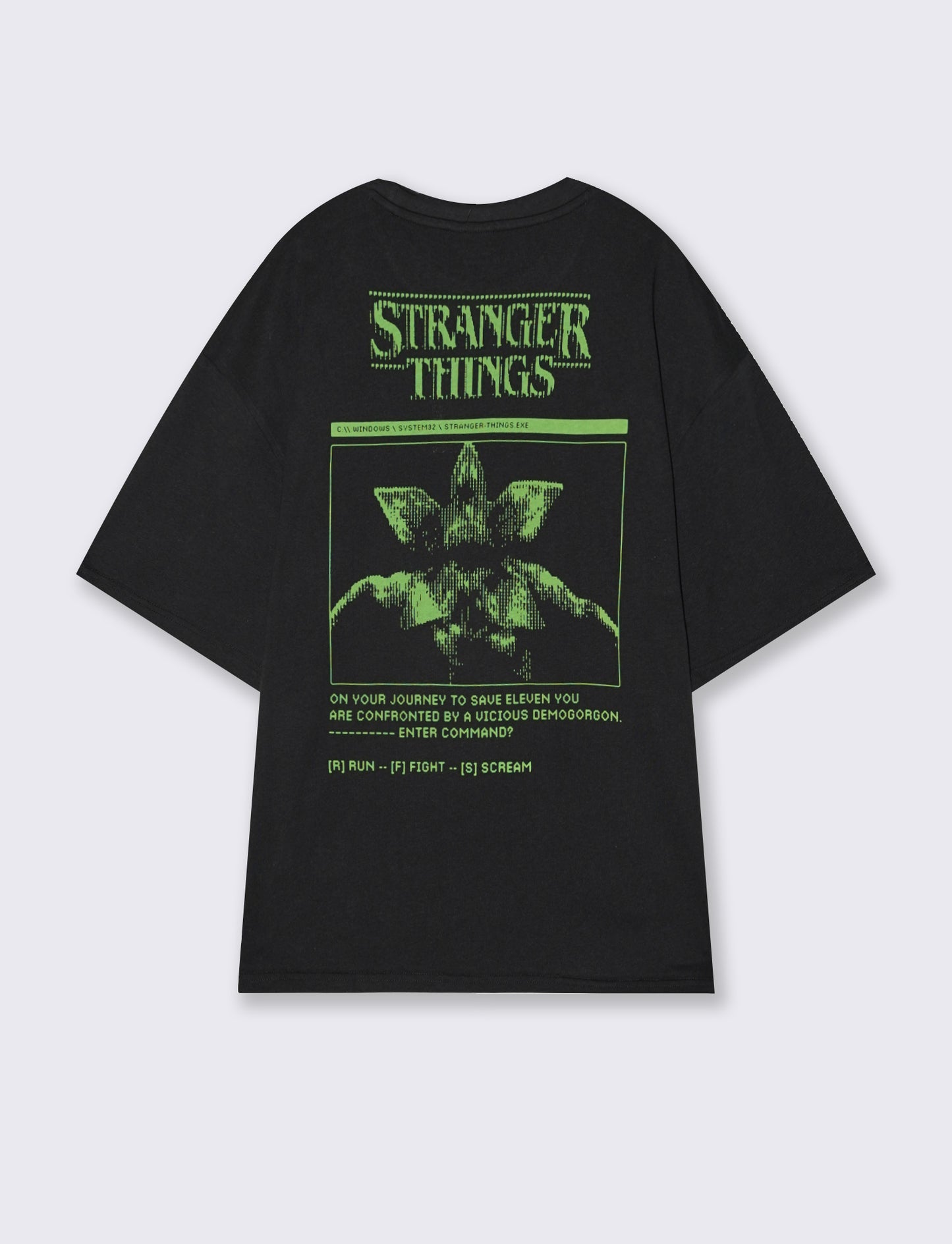T-shirt Stranger Things con stampa esclusiva - var 2