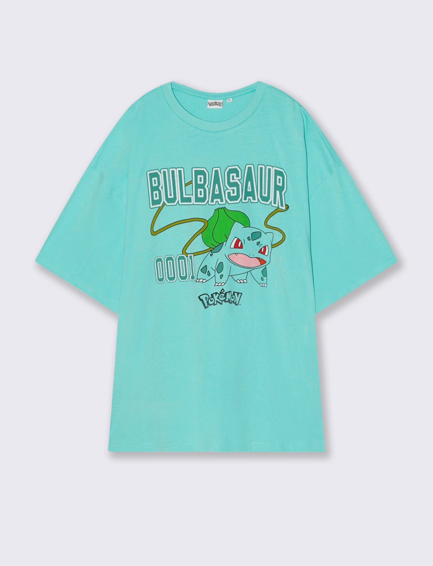 T-shirt Pokemon girocollo maniche corte - Verde