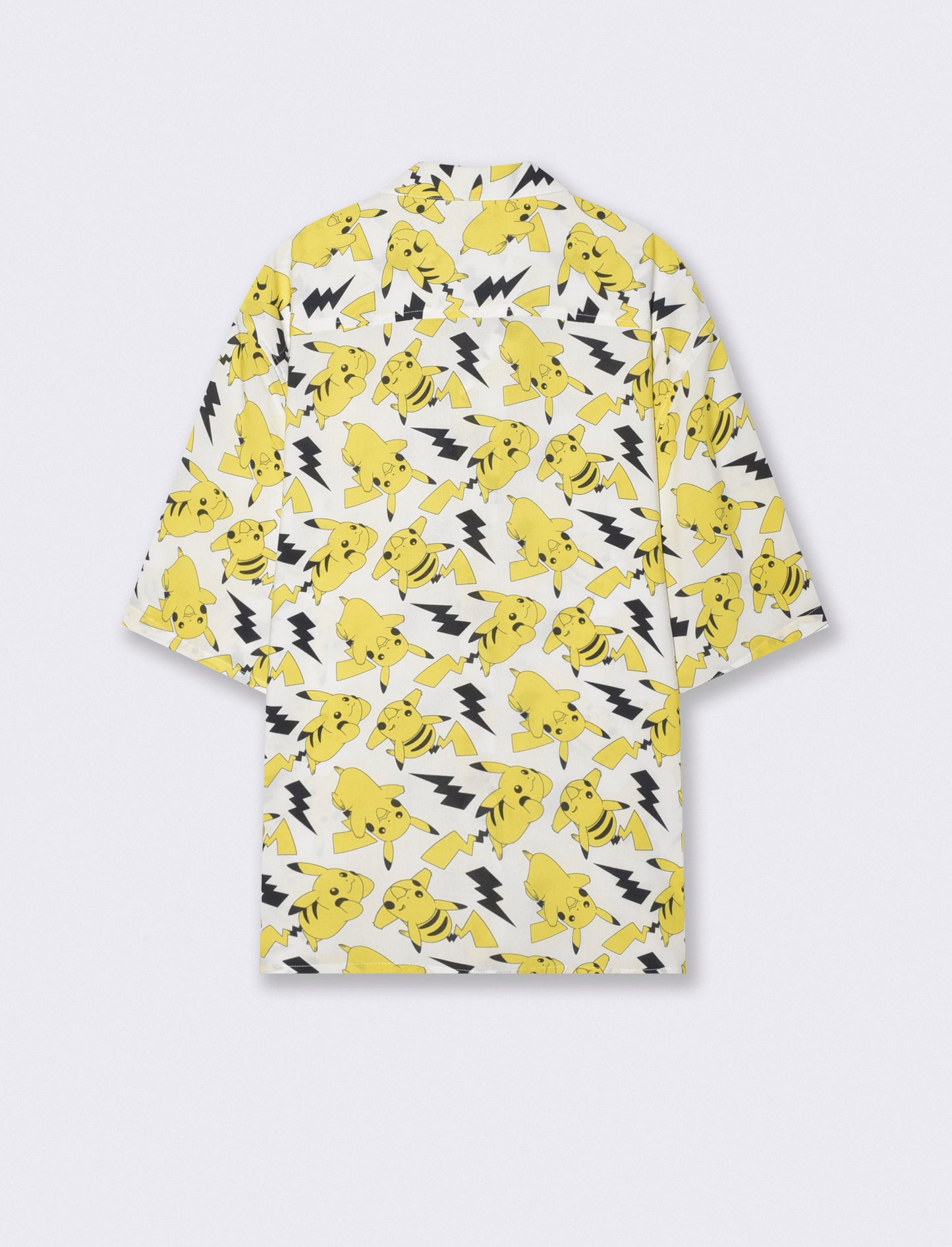 CAMICIA STAMPA ALL OVER POKEMON - Bianco