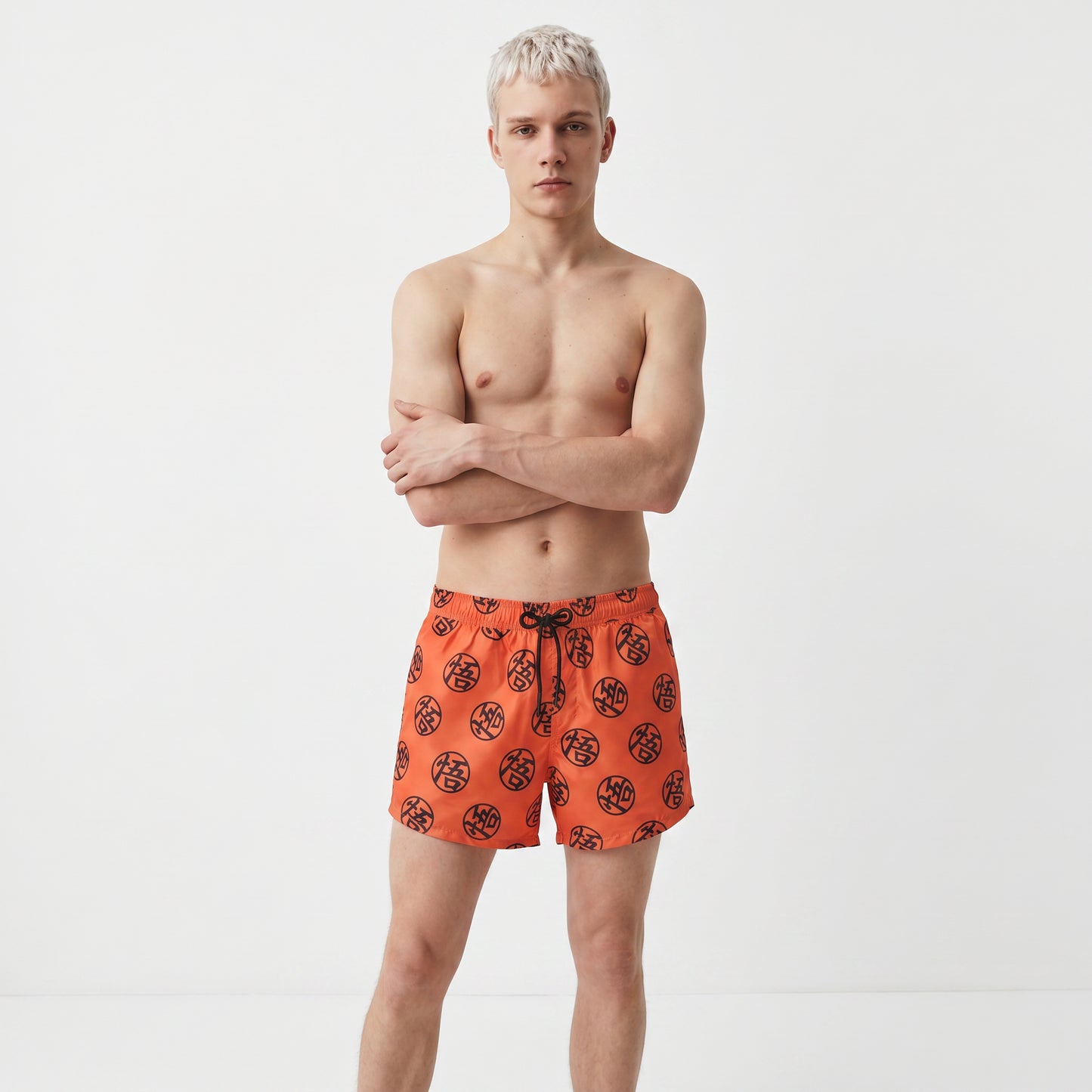 Costume Mare Dragon Ball Stampa Unica - Arancio