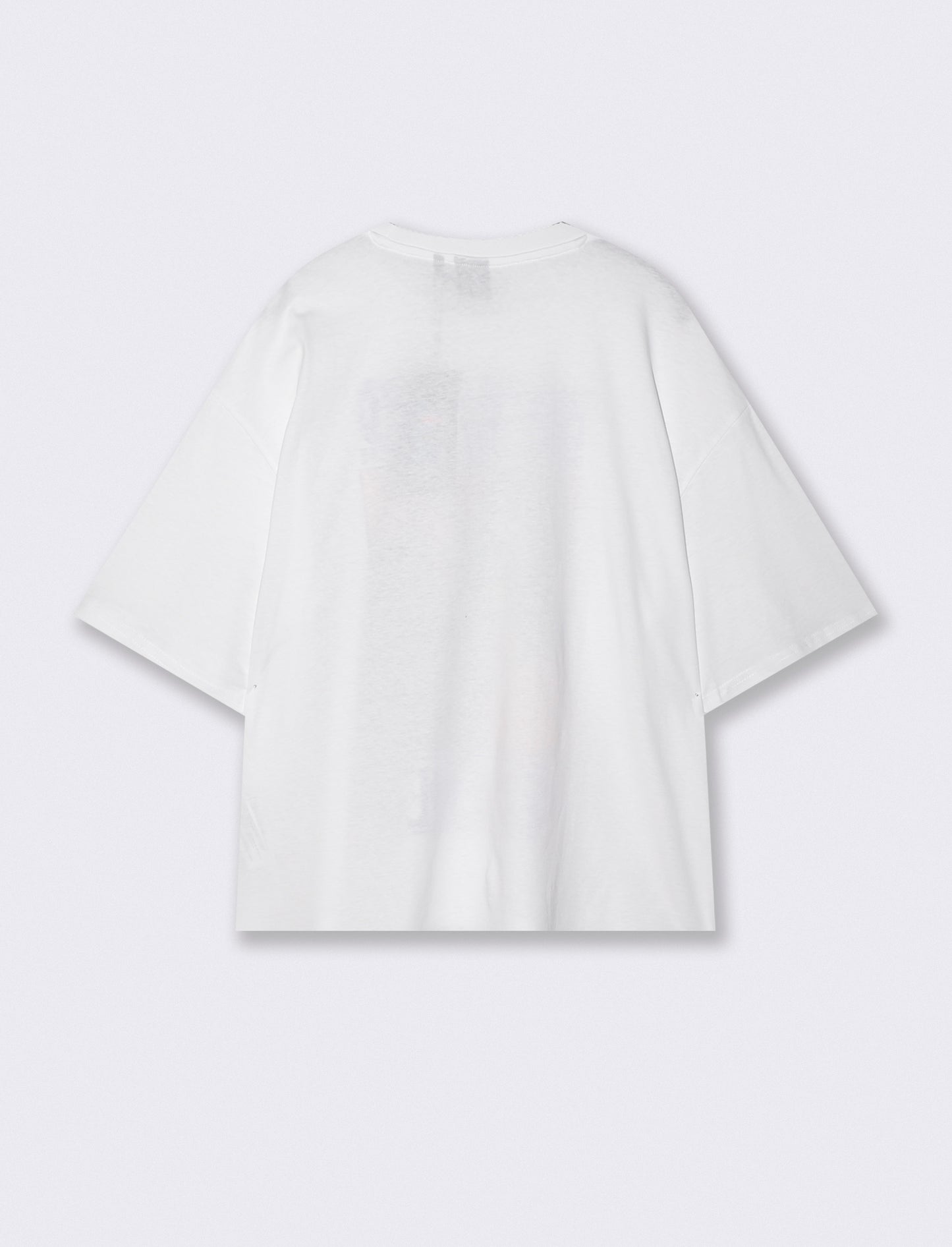 T-shirt One Piece in cotone girocollo - Bianco
