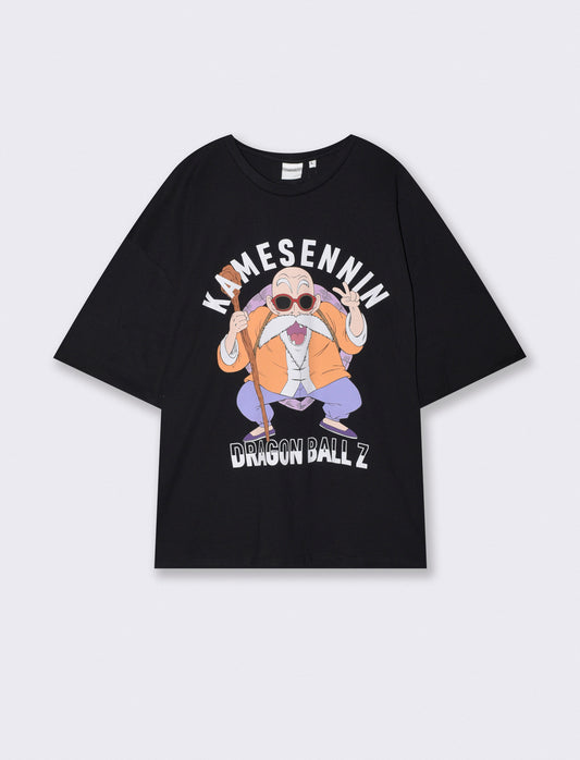 T-shirt Dragon Ball crew neck boxy fit - Black