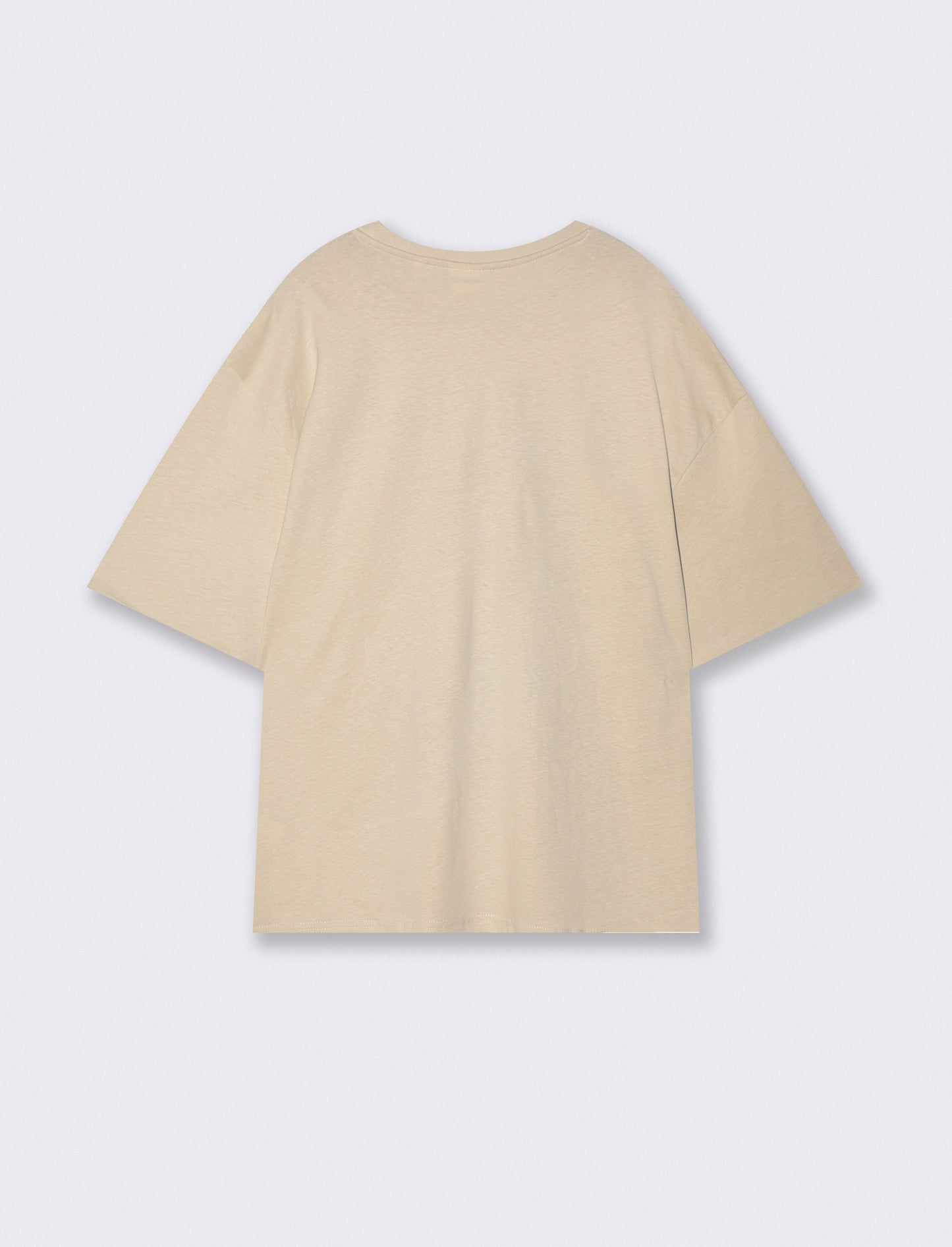 T-shirt Dragon Ball girocollo boxy fit - Beige