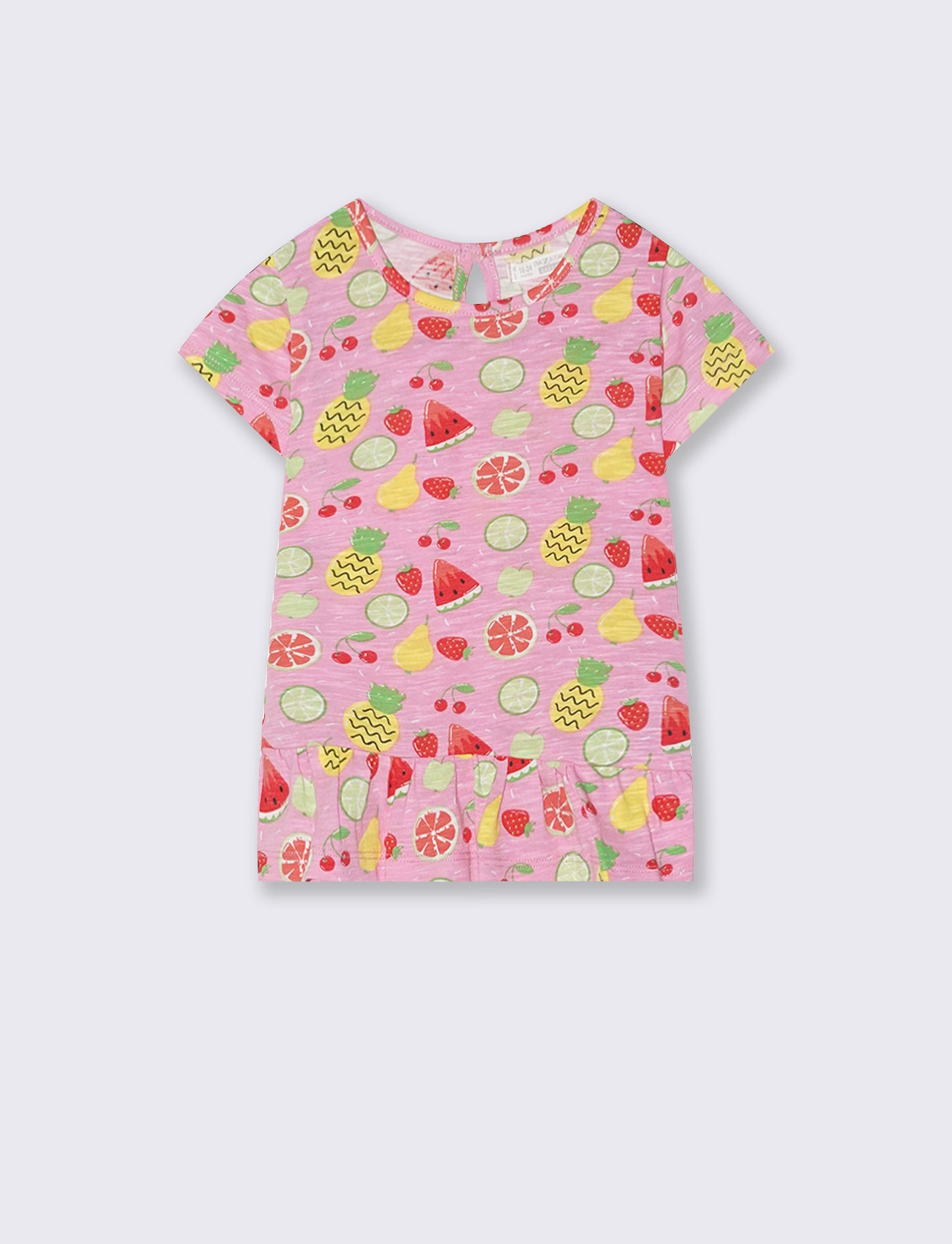 Short sleeve printed t-shirt - Pink