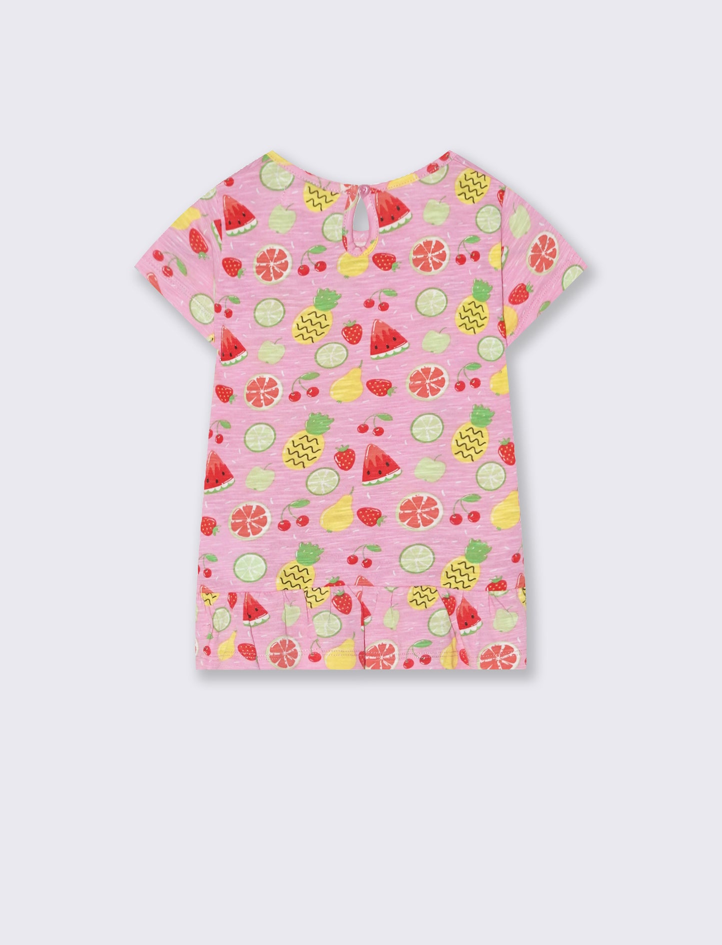 Short sleeve printed t-shirt - Pink