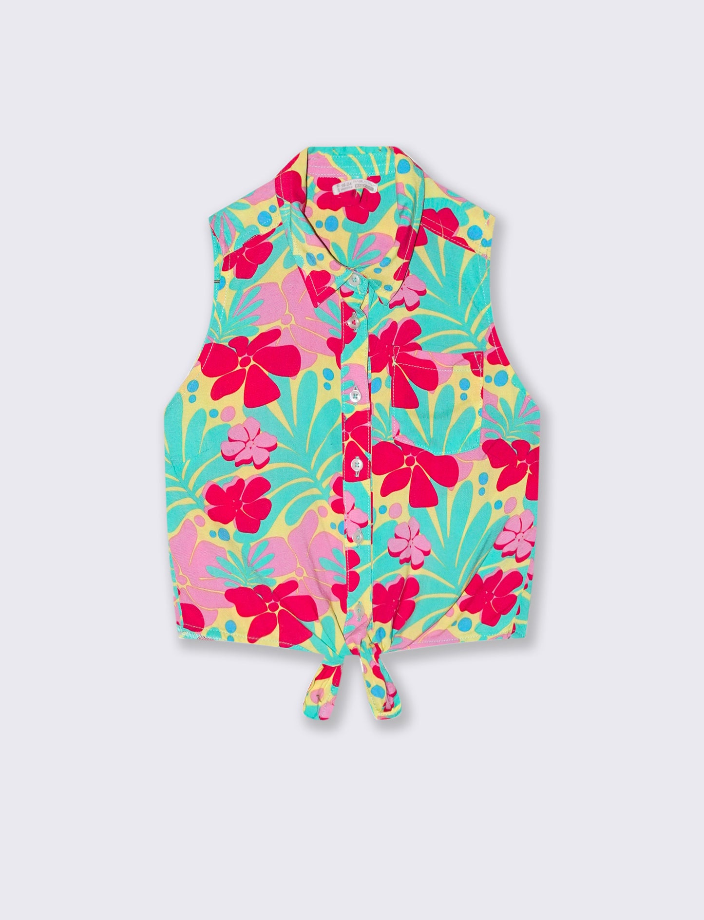 Camicia annodabile con stampe uniche - Fantasia