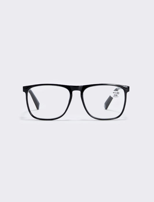 Trendy rectangular eyeglasses - 