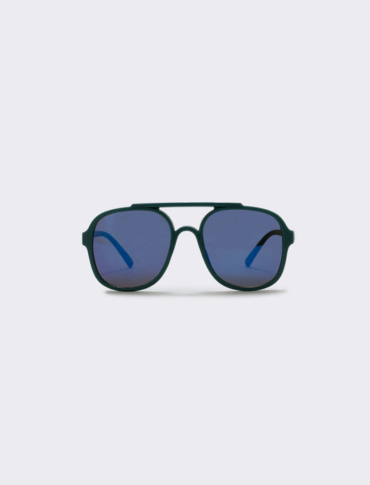 Square Sunglasses for Kids - Green
