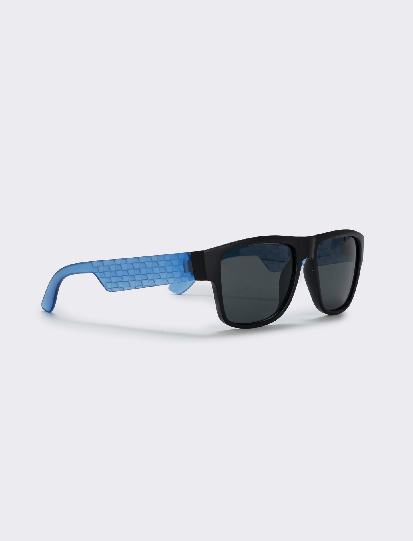 Occhiali da sole squadrati trasparenti - Blu navy
