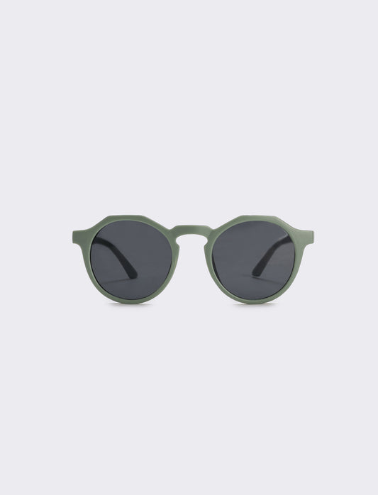 Round Sunglasses for Kids - Green