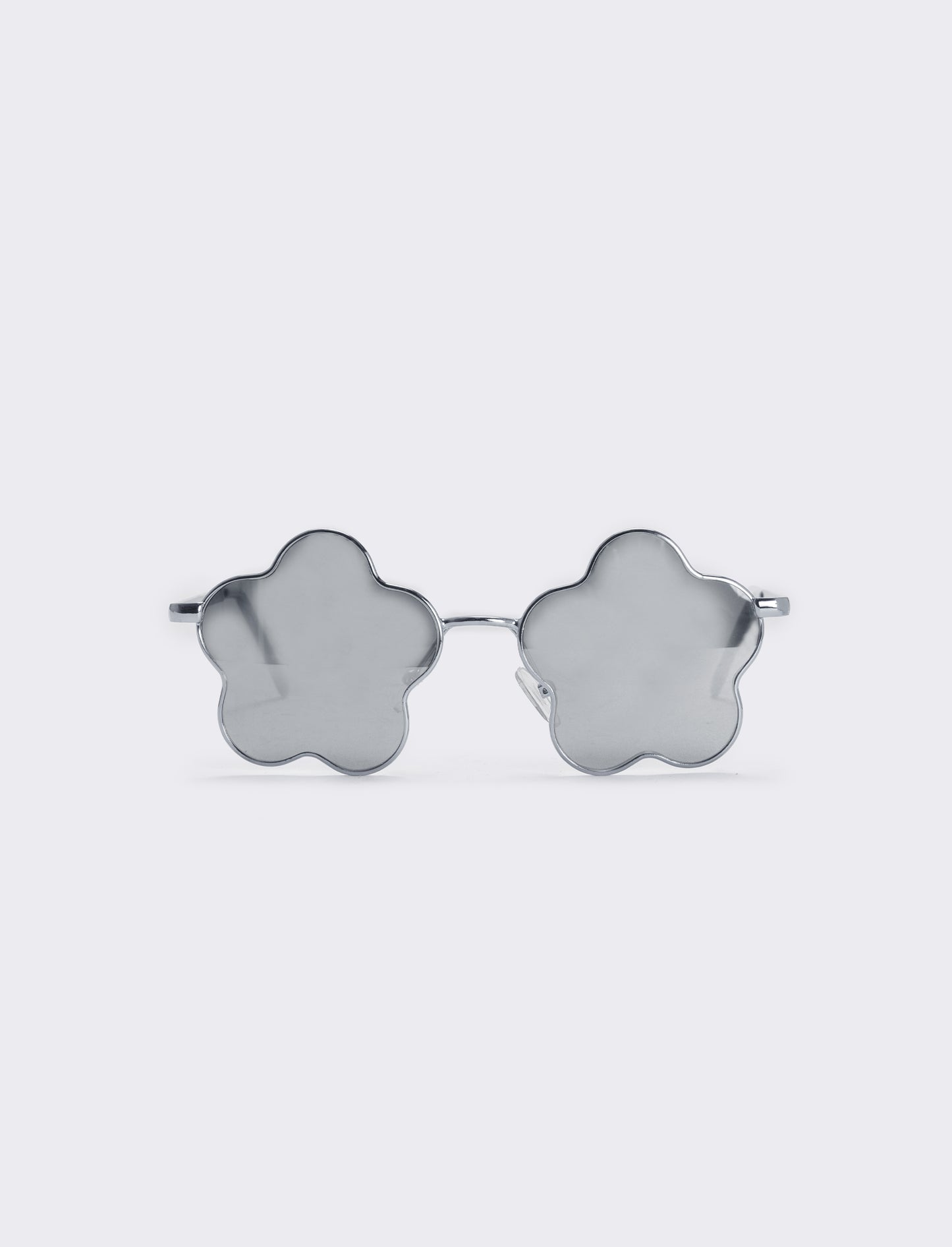 Daisy-shaped sunglasses - Silver