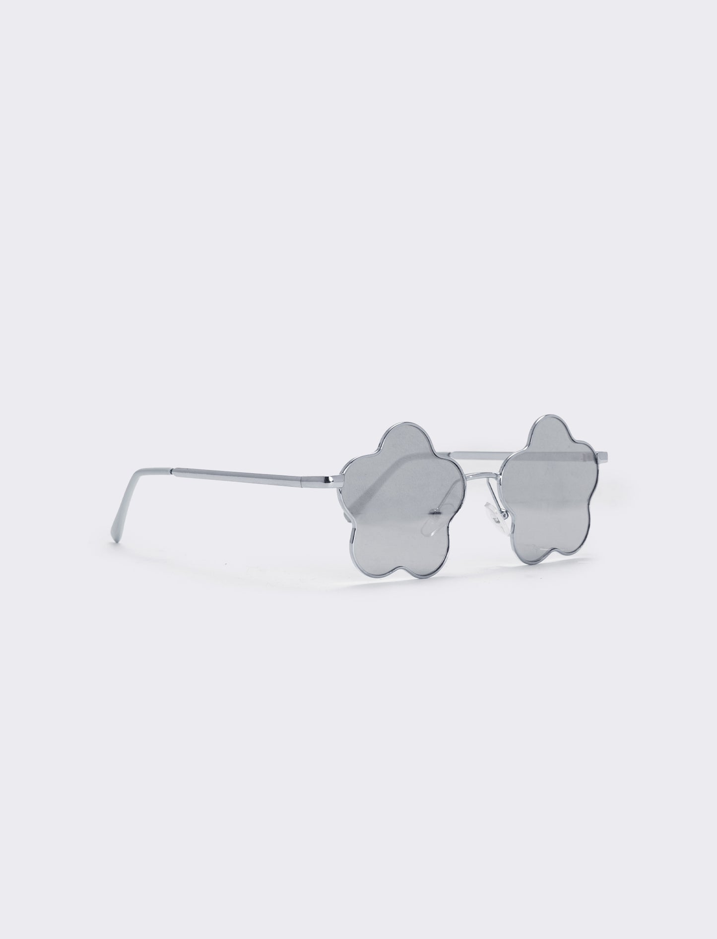 Daisy-shaped sunglasses - Silver