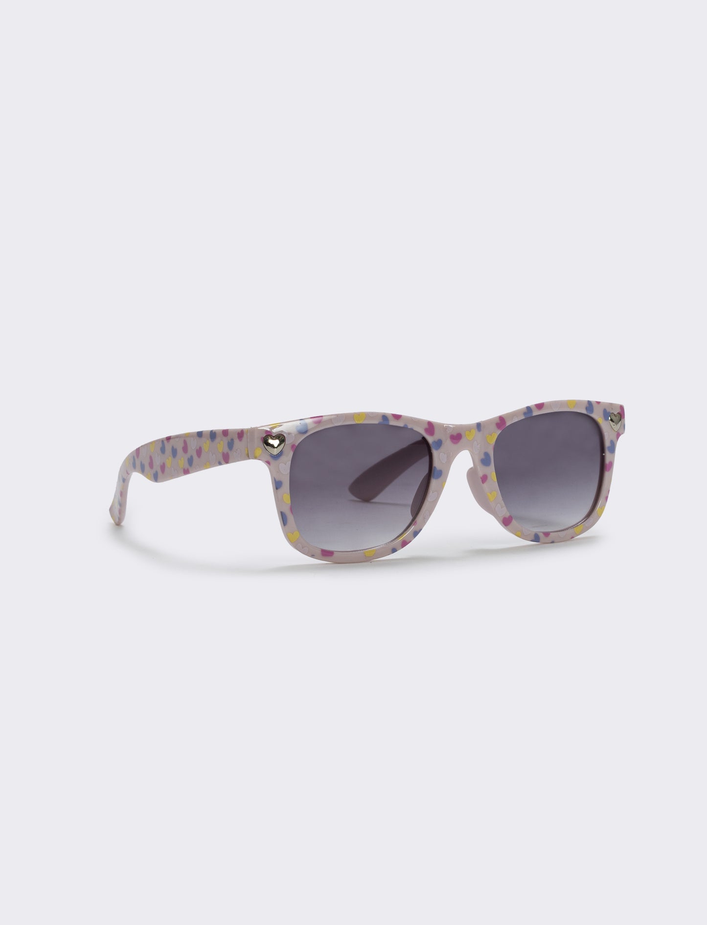 Trendy heart-shaped sunglasses - Pink
