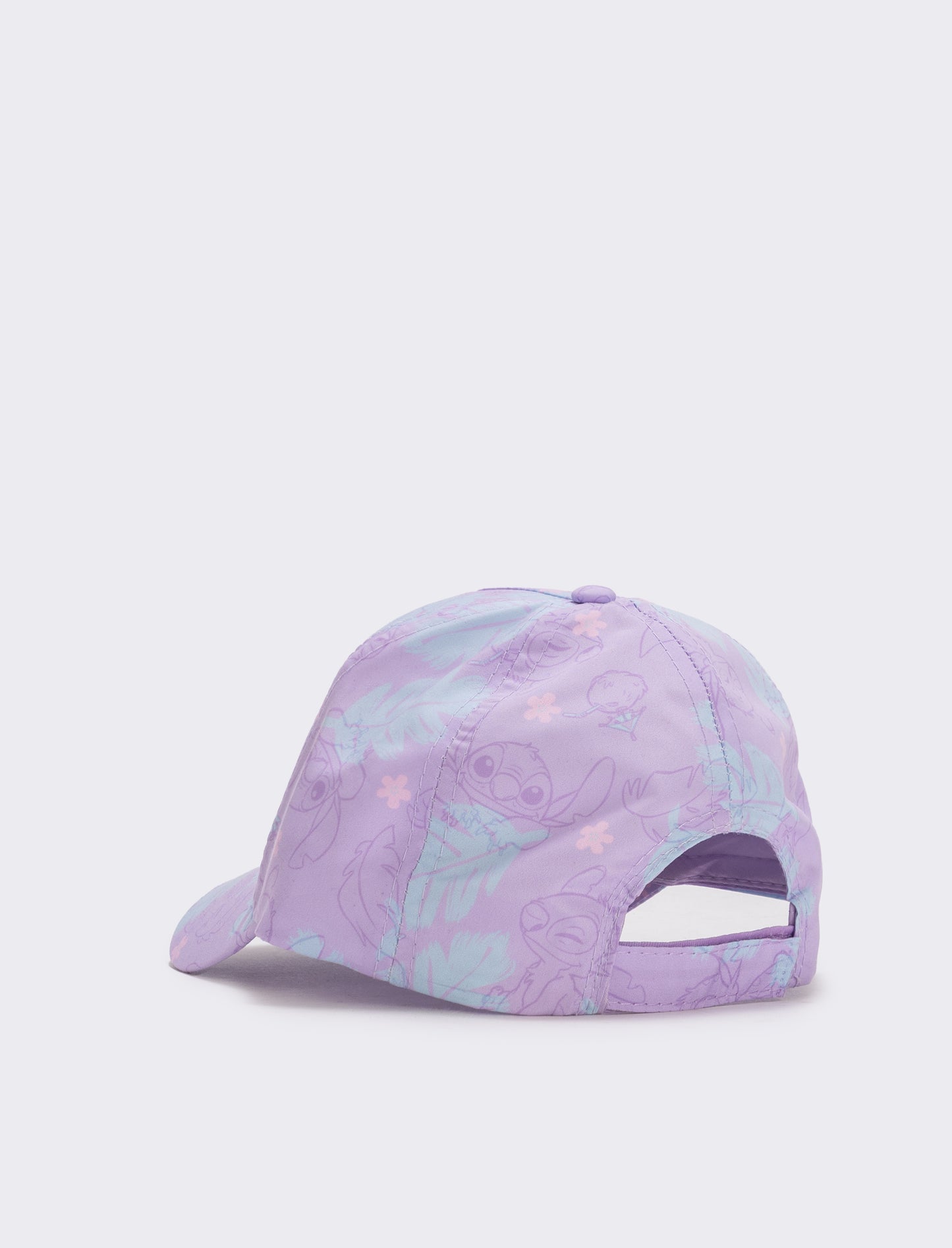 Baseball stitch cap for girls - Purple