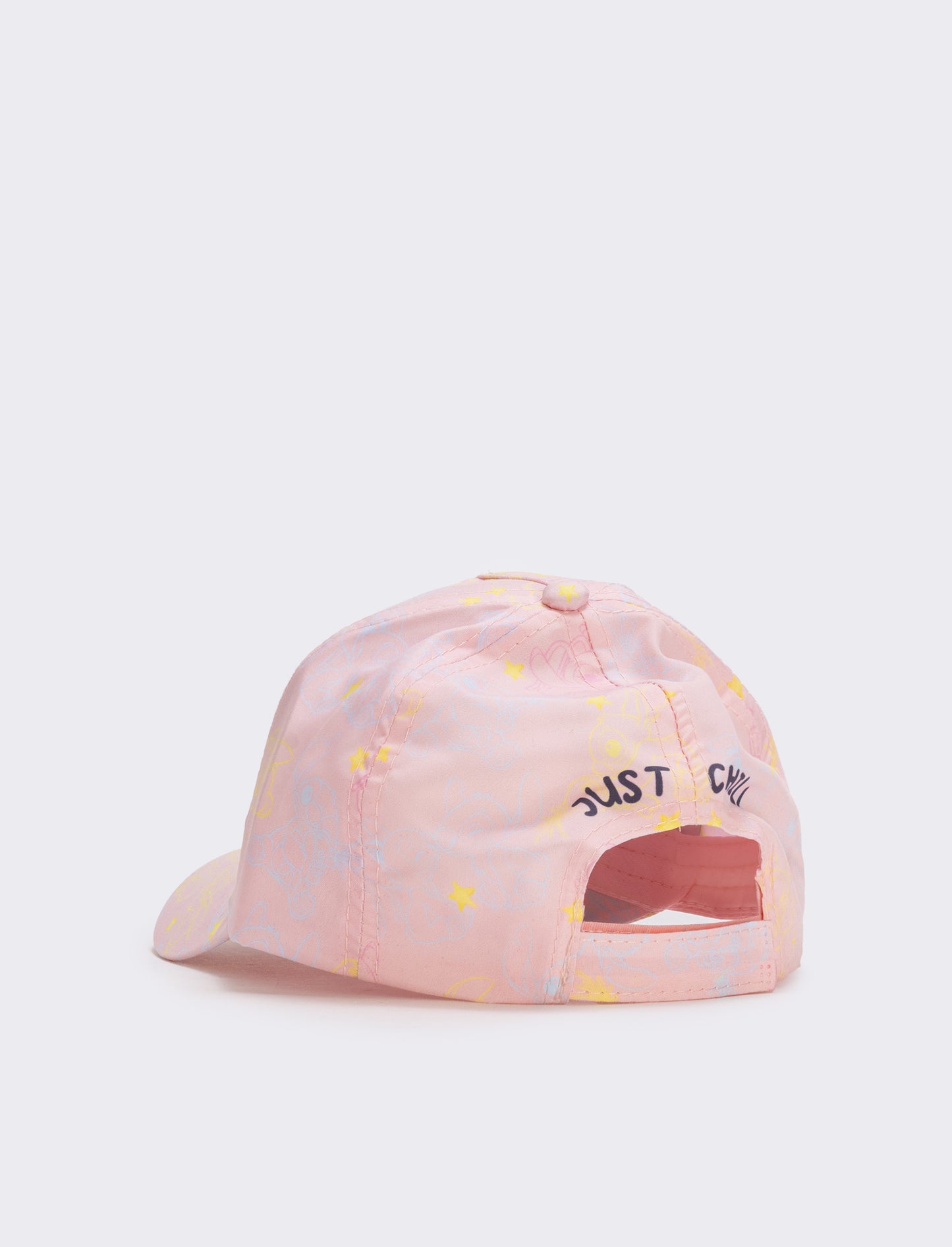 Cappello baseball stitch per bambina - Rosa