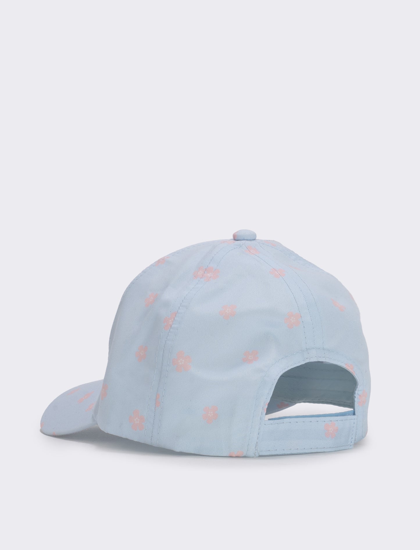Cappello baseball stitch per bambina - Denim
