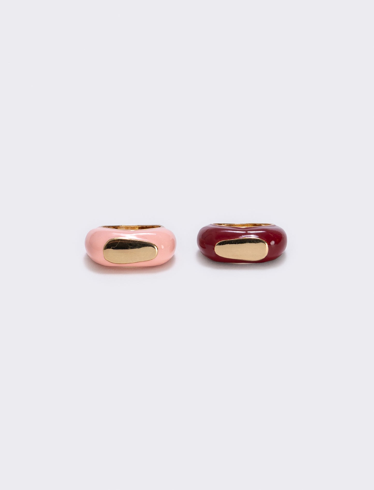 Anelli con pietra elegante - Rosa
